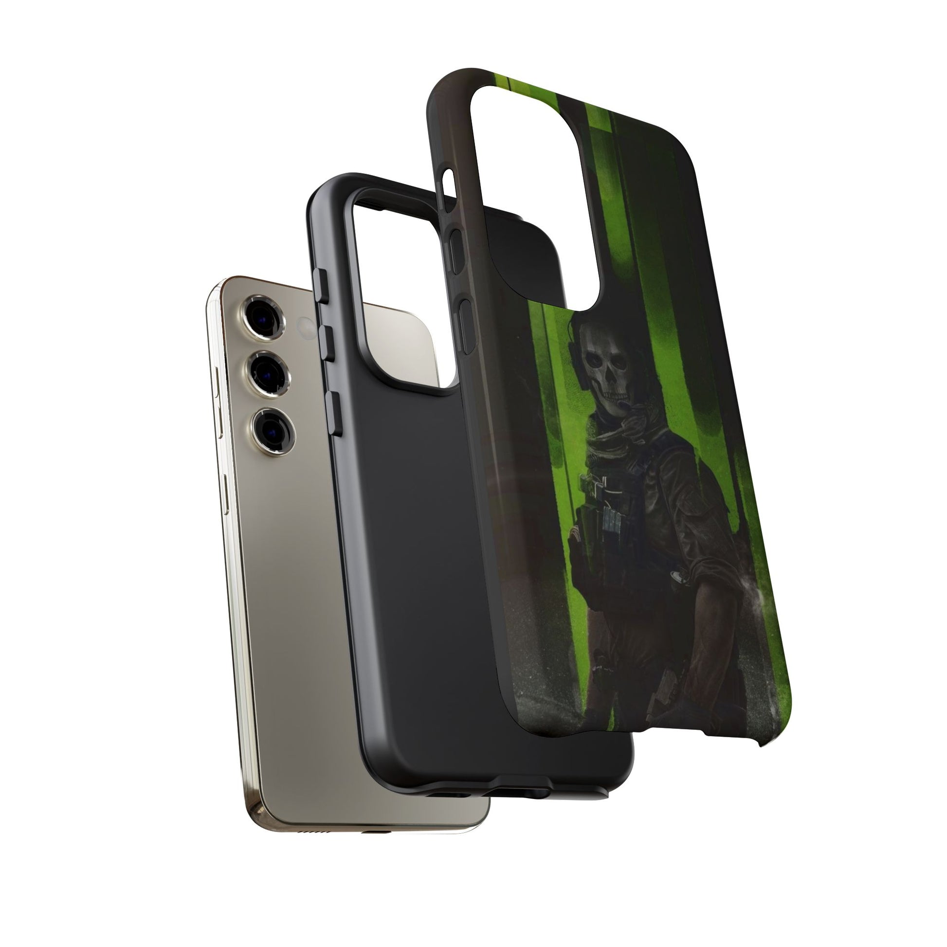 Call of Duty Ghost Tough Cases for iPhones, Samsung, and Pixel