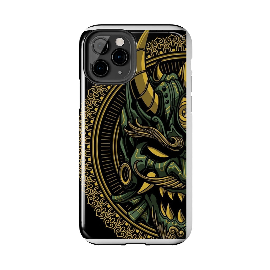 Kabuki Mask Theme Phone Cases for Iphones & Samsung Durable