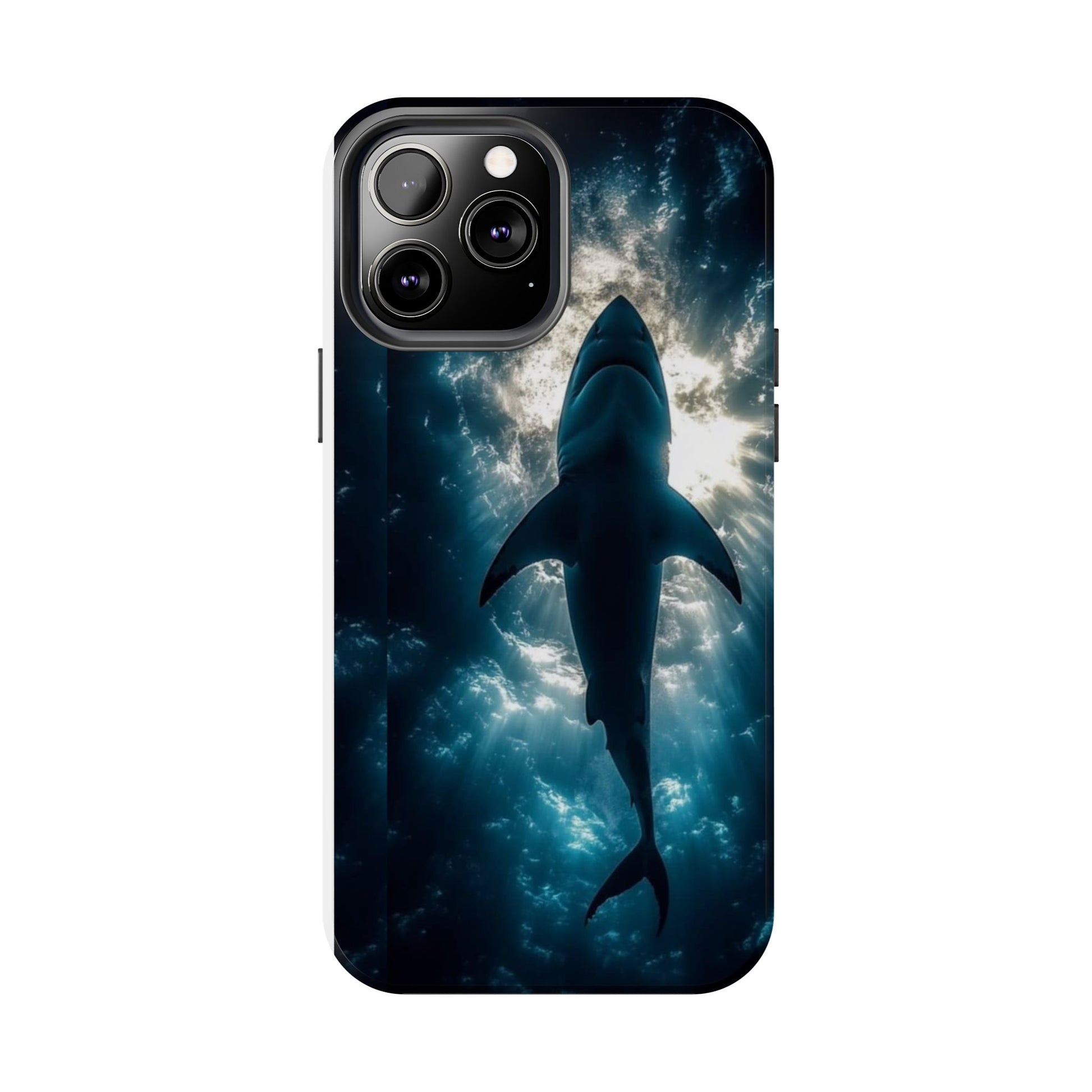 Great White Shark Themed Tough Phone Cases for Iphones & Samsung Phones