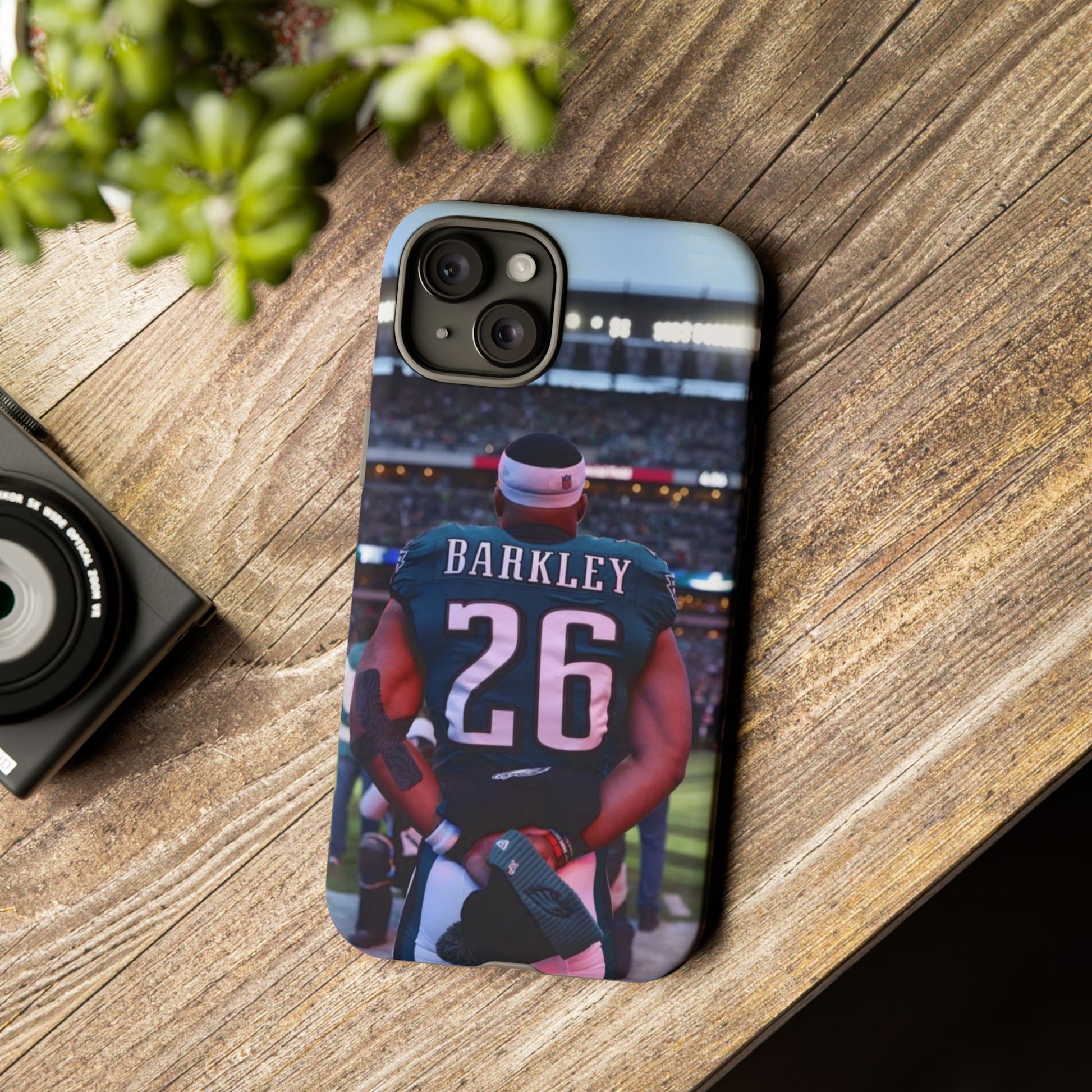 Eagles Football Saquon Barkley Tough Cases for iPhones, Samsung, and Pixel