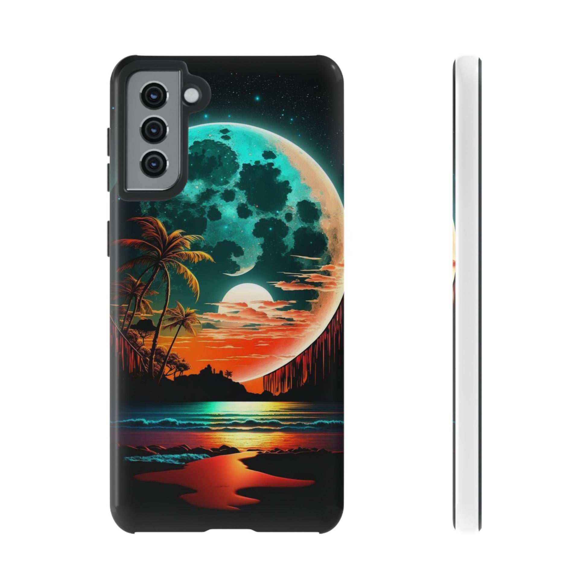 Fantasy Beach Sunset Landscape Phone Case for iPhone, Samsung Galaxy, & Pixel Phones