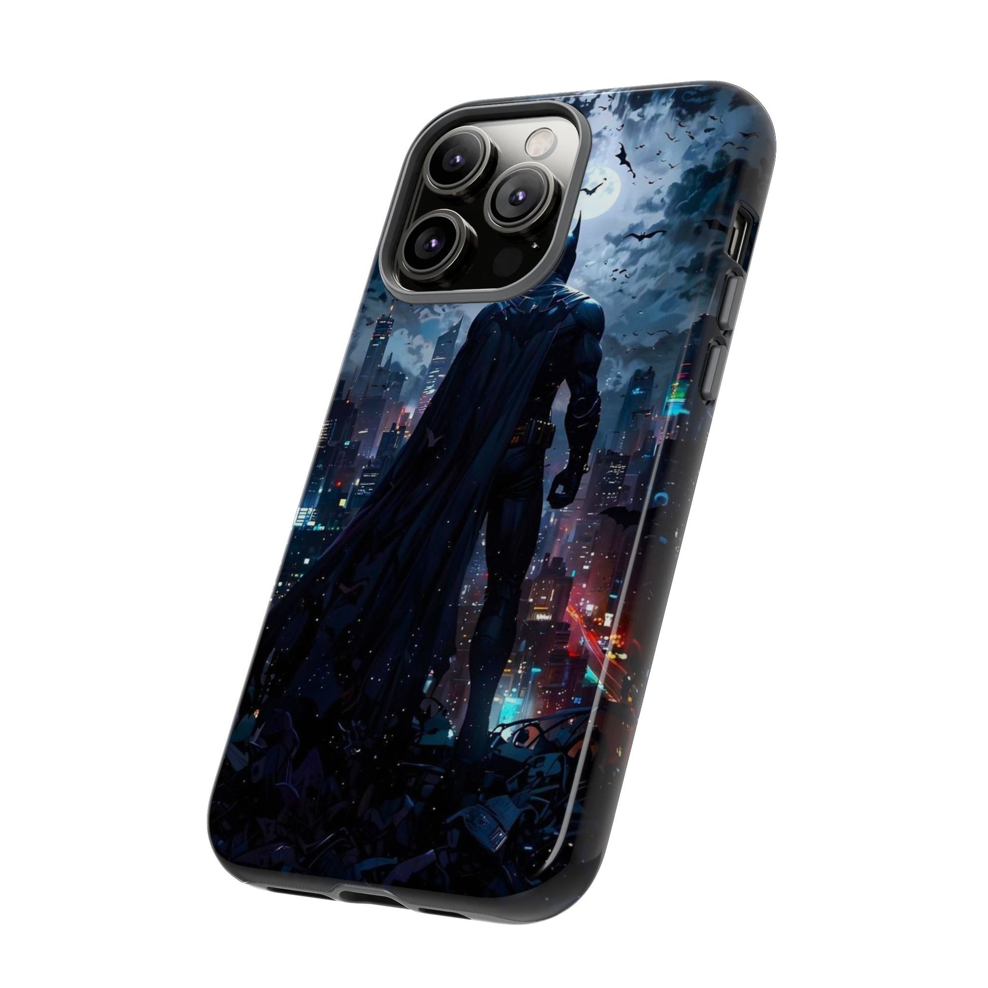 Gotham City Batman Tough Cases for iPhones, Samsung, and Pixel