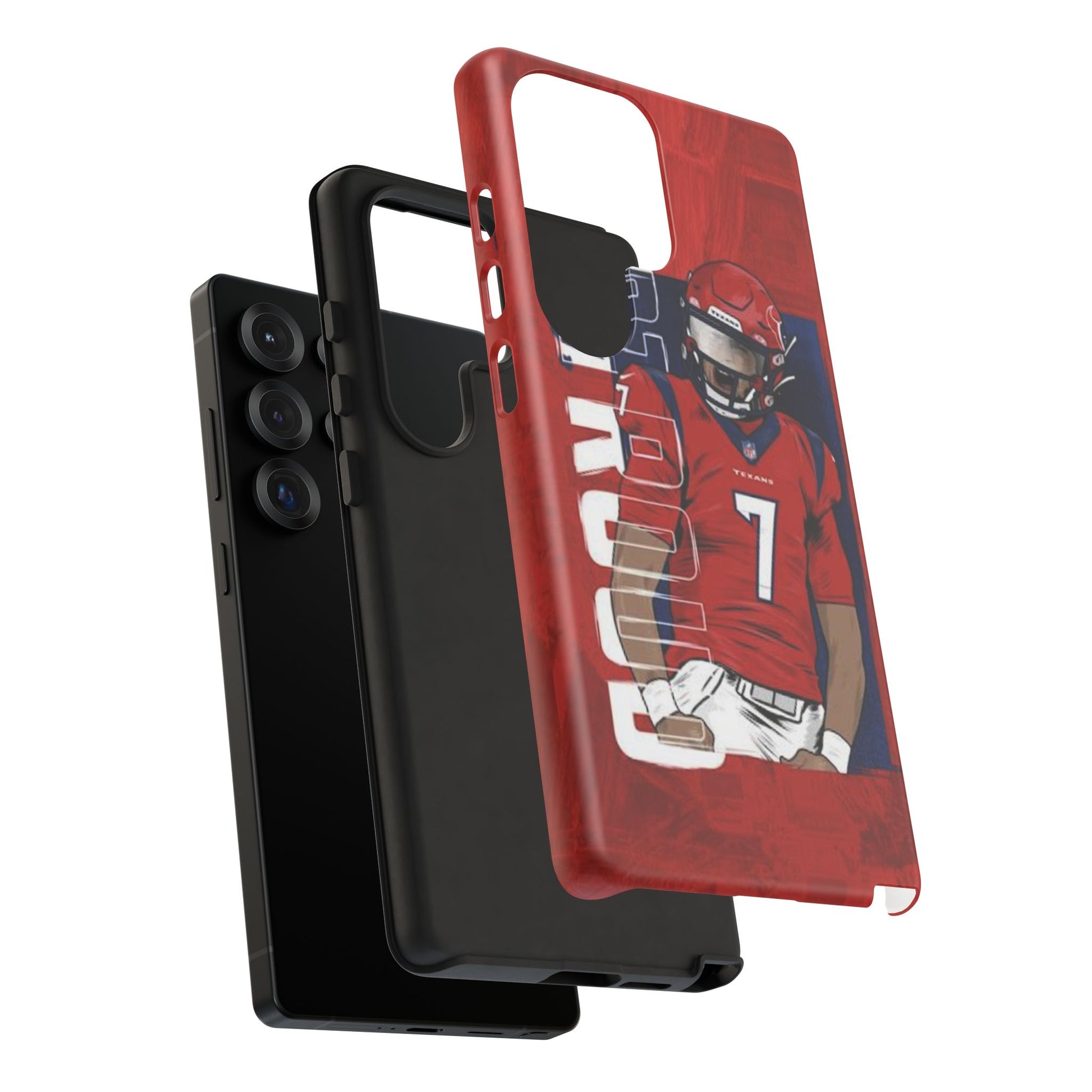 Houston Texans Football CJ Stroud Tough Cases for iPhones, Samsung, and Pixel