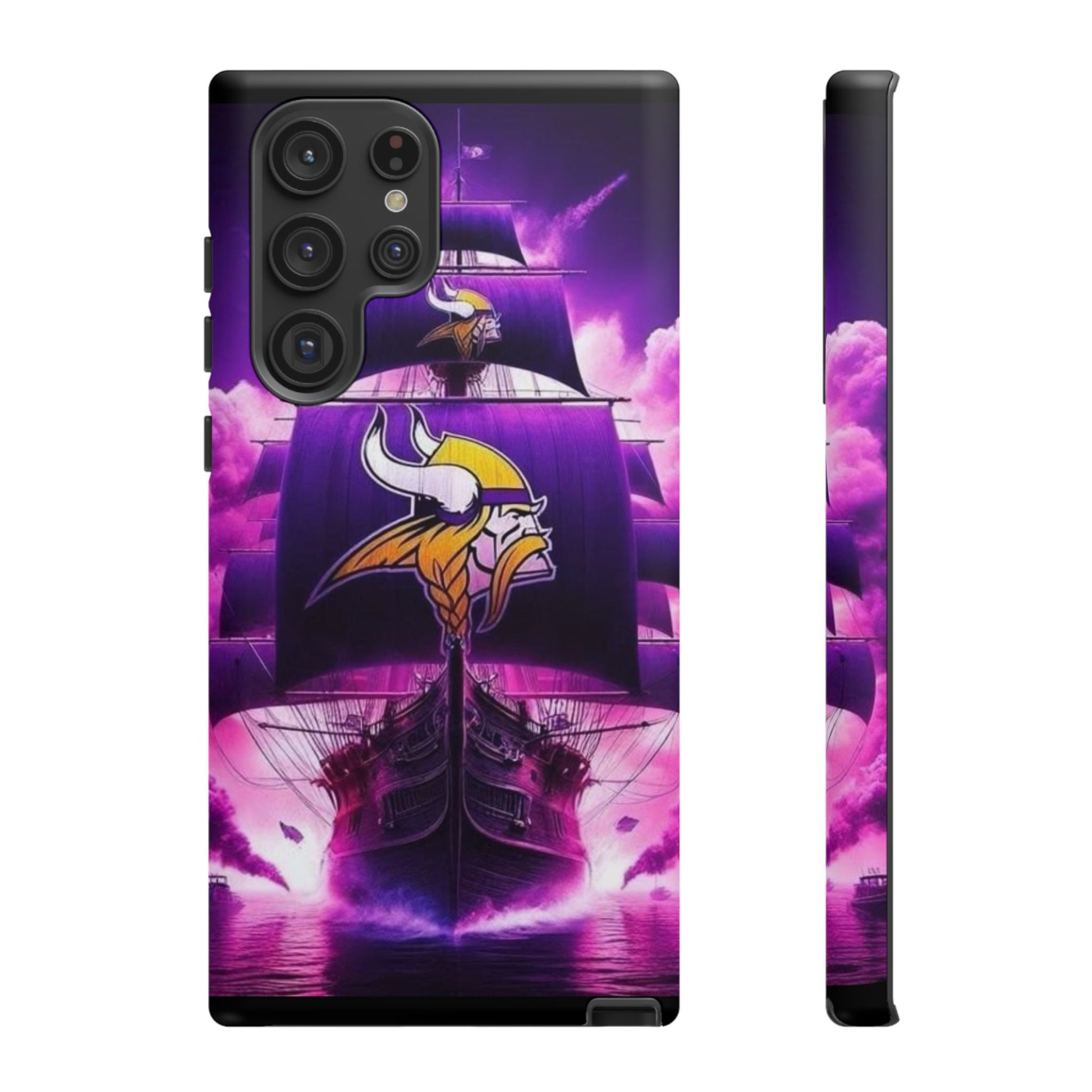 Minnesota Vikings Ship Football Phone Case, Tough Cases for iPhones, Samsung, and Pixel