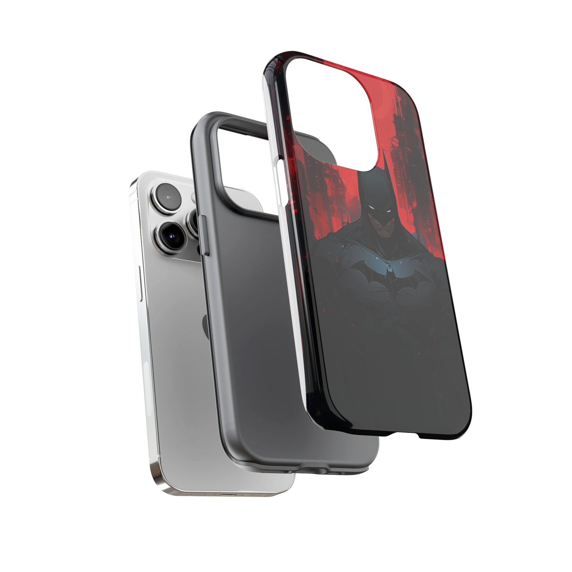 The Dark Knight Batman Tough Cases for iPhones, Samsung, and Pixel