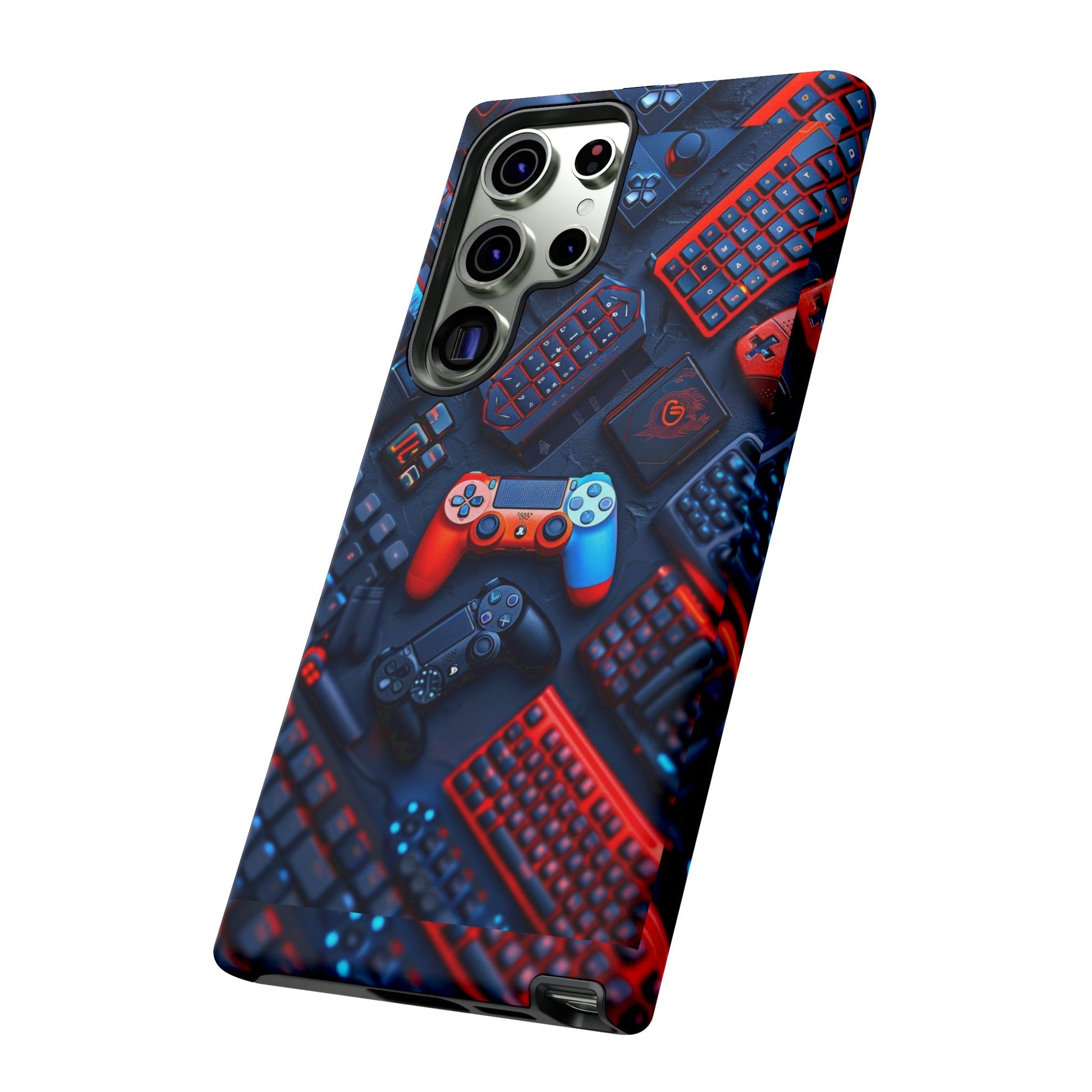 Gamer Themed Controllers Tough Cases for iPhones, Samsung, and Pixel