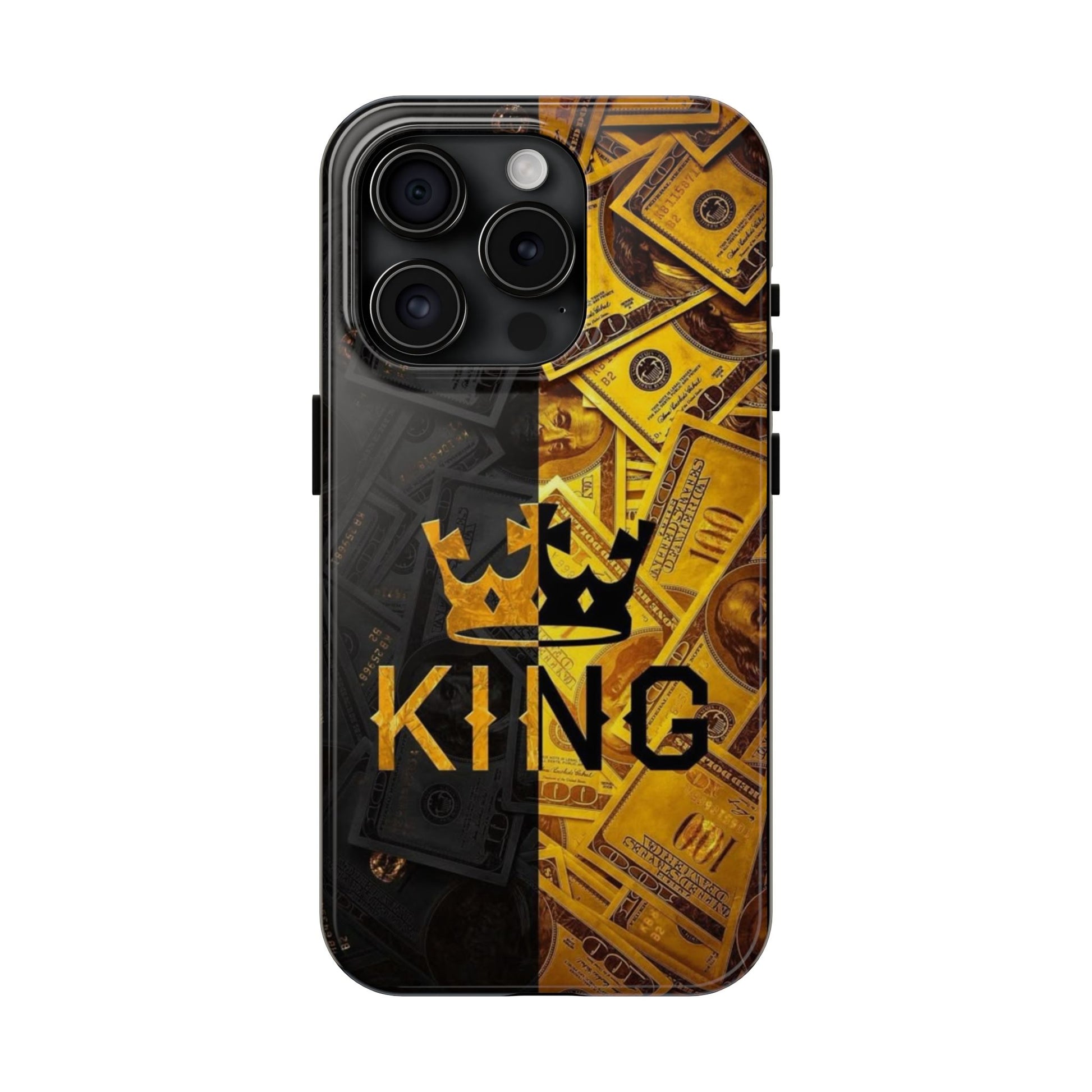 King of Money Urban Design Tough Phone Cases for Select iPhones & Samsung Phones