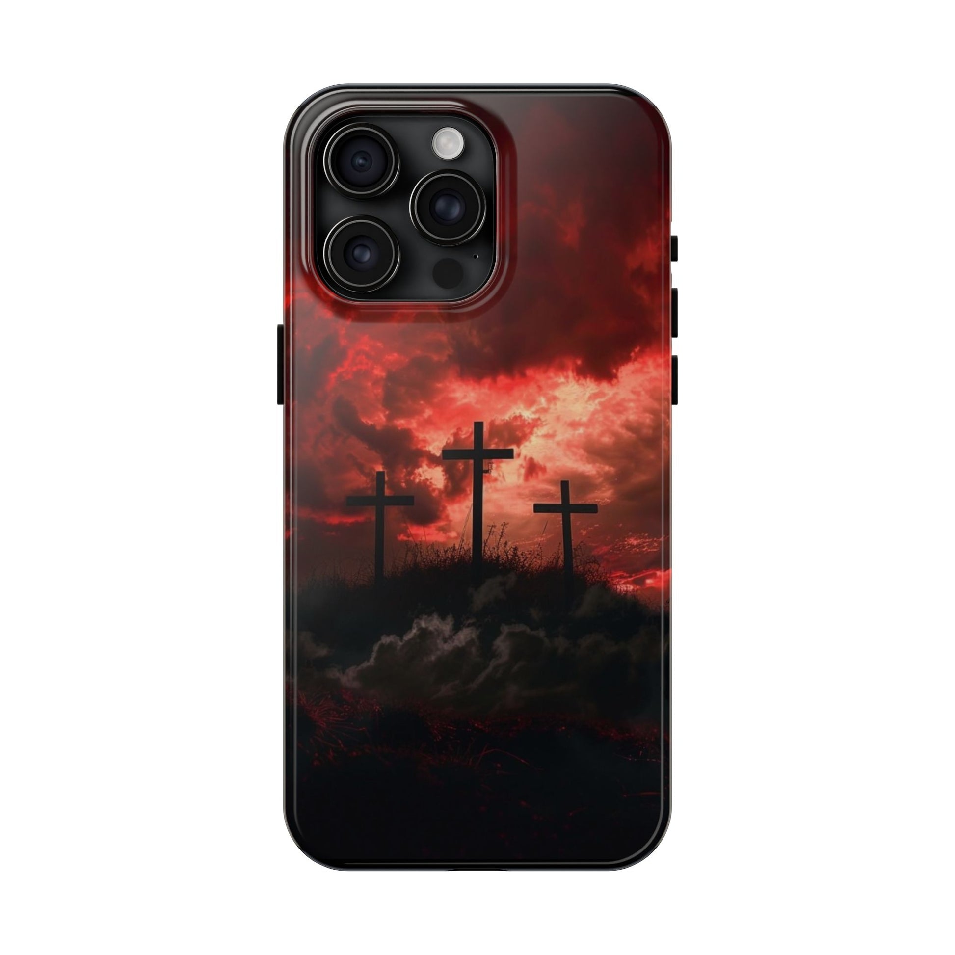 Crosses at Golgotha Christian Cases for iPhones & Samsung Phones