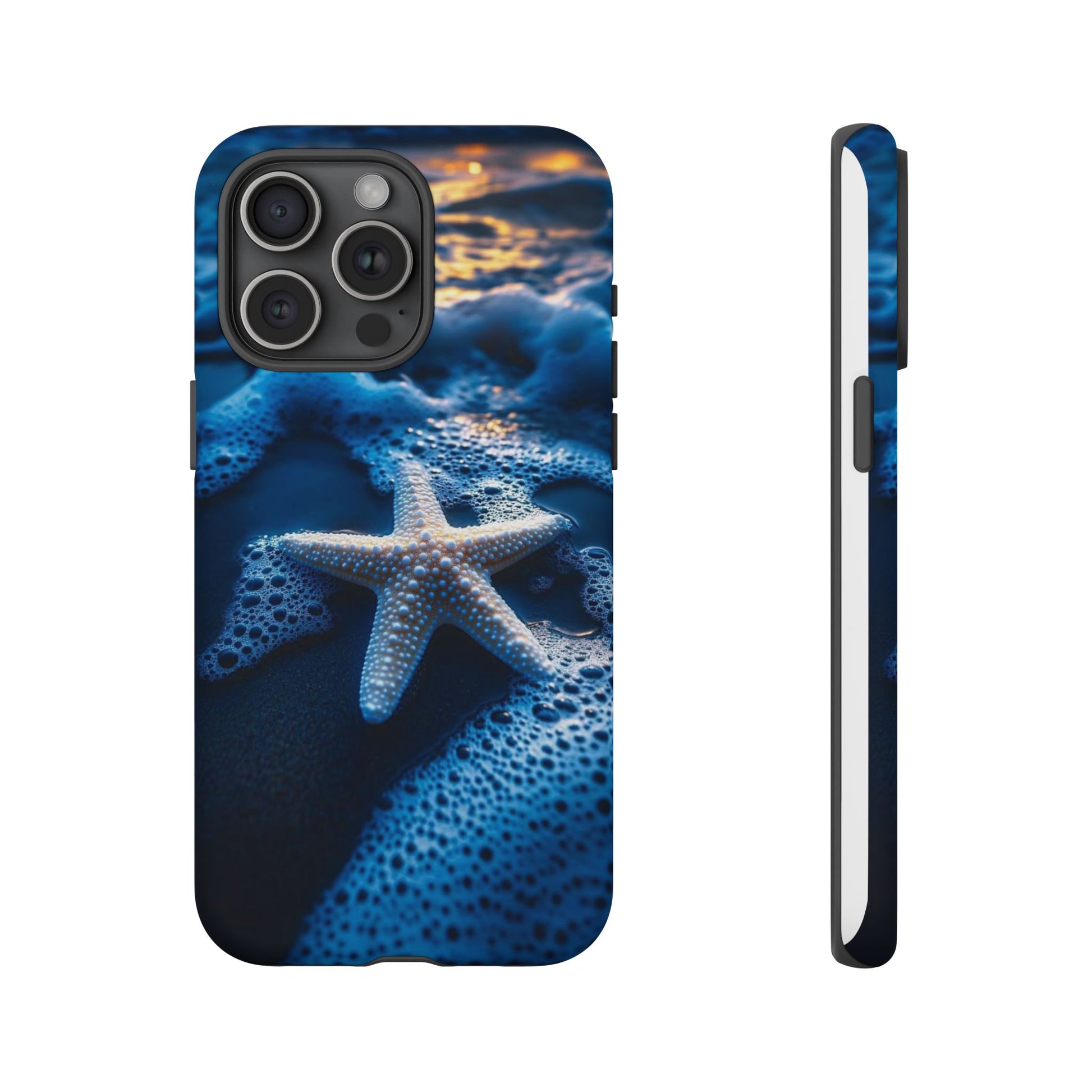Starfish Beach Tough Cases for iPhones, Samsung, and Pixel