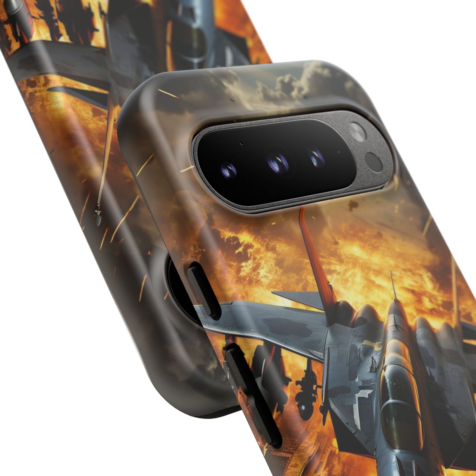 F-15 Fighter Jet Tough Cases for iPhones, Samsung, and Pixel