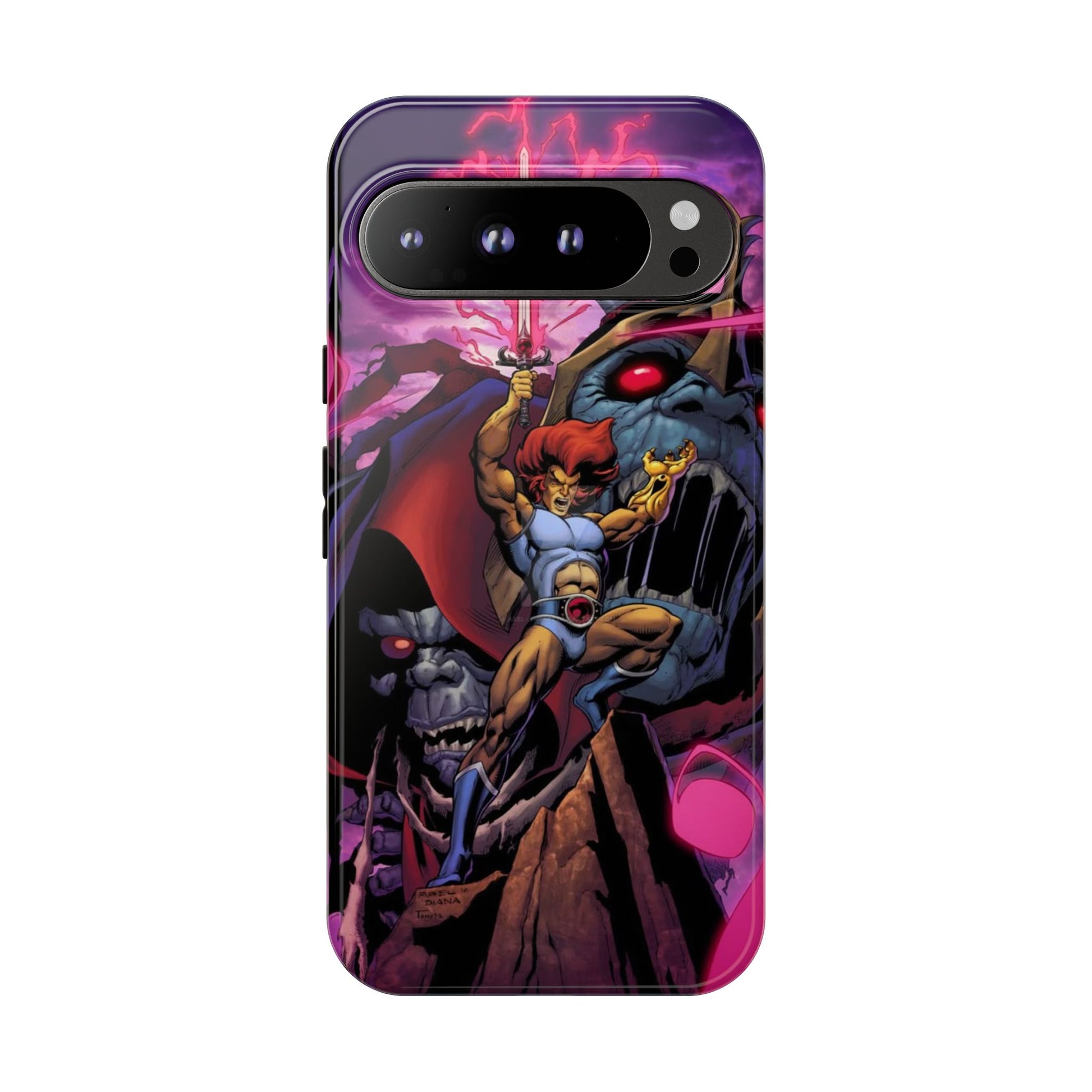 Thundercats Lion O x Mumra Tough Cases for iPhones, Samsung, and Pixel