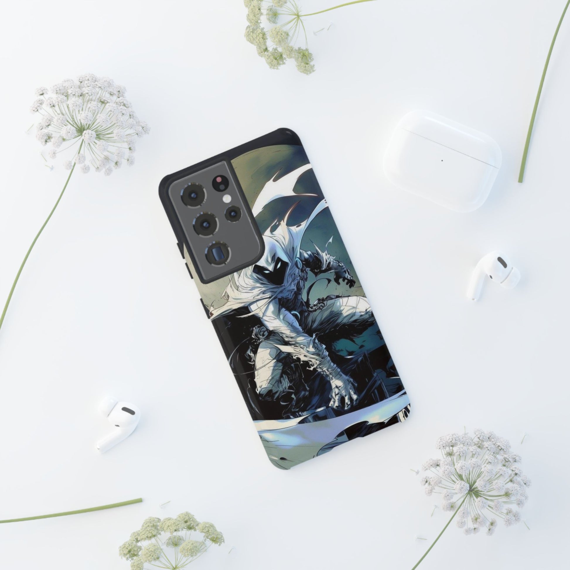 Moon Knight Tough Cases for iPhones, Samsung, and Pixel