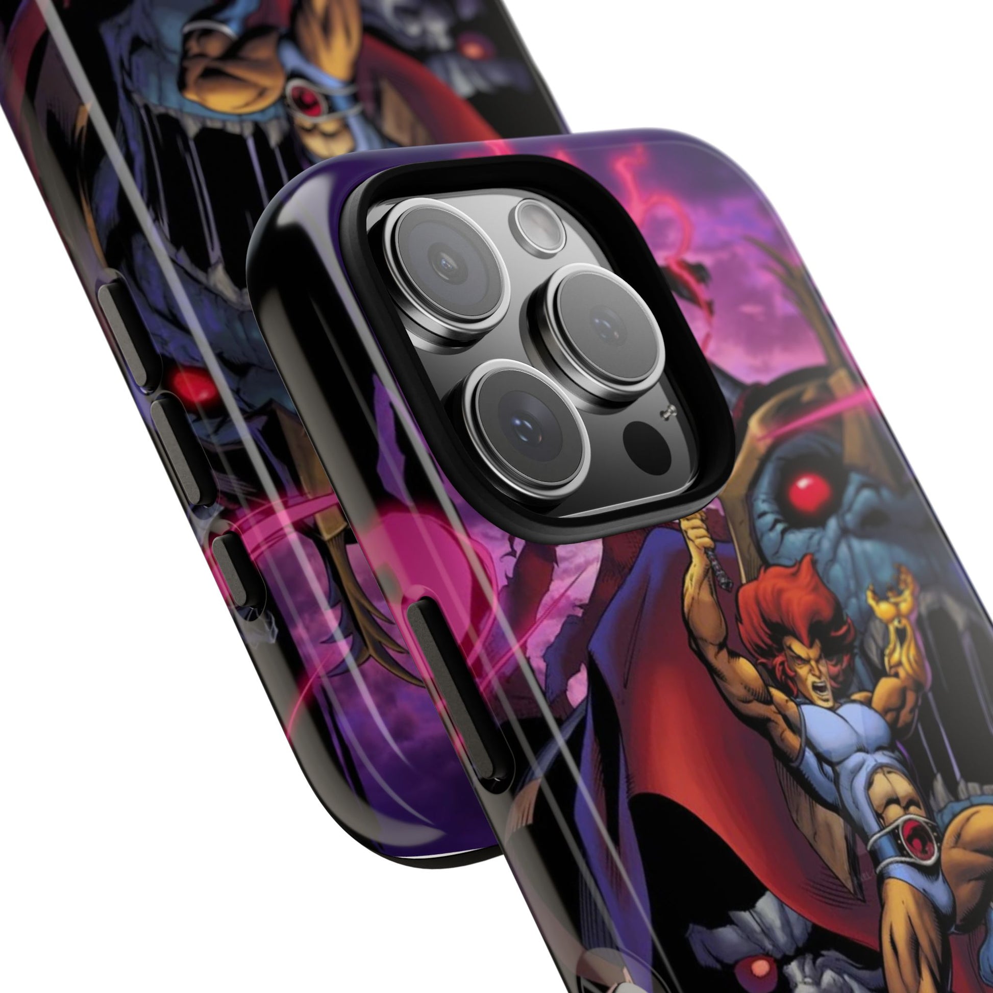 Thundercats Lion O x Mumra Tough Cases for iPhones, Samsung, and Pixel