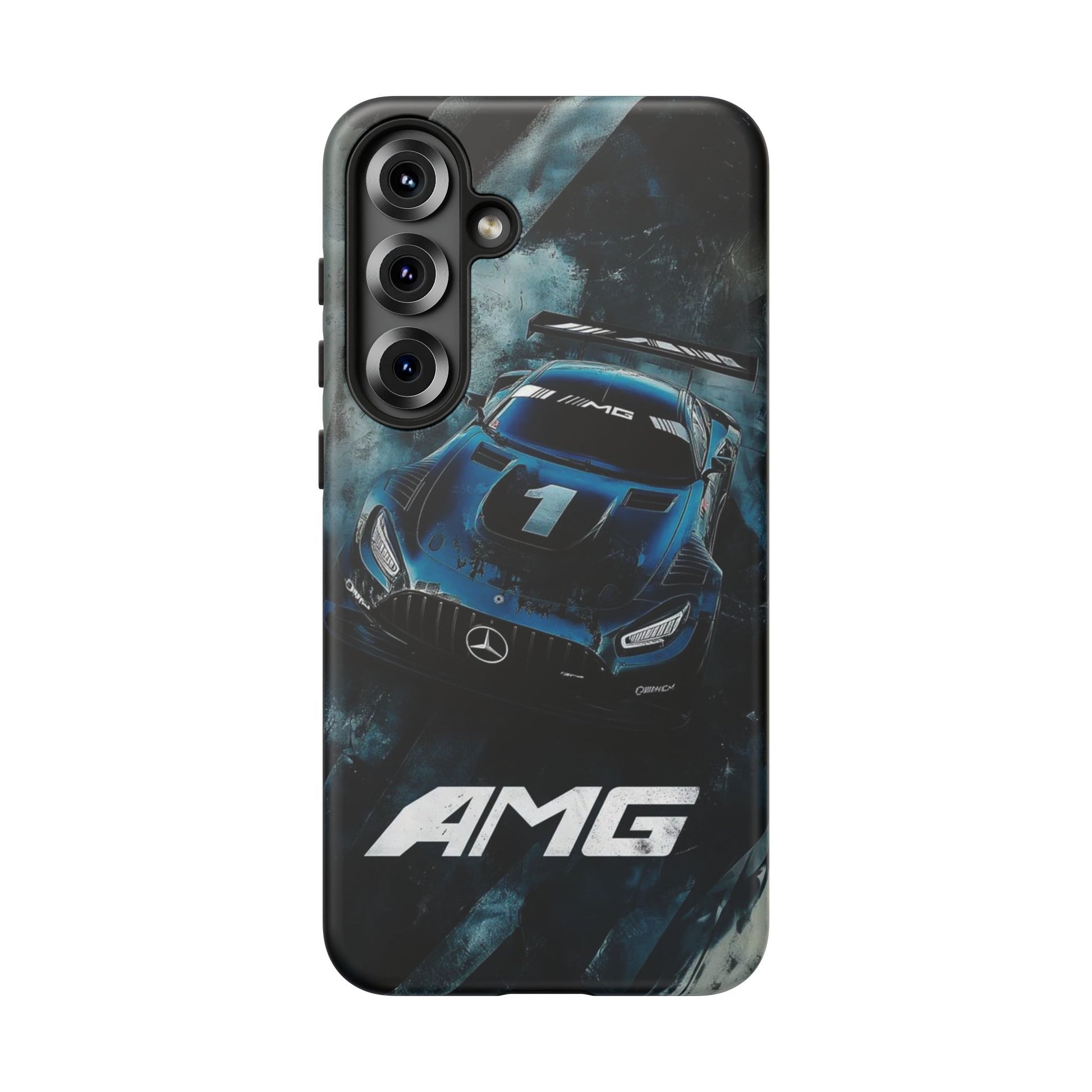 Mercedes AMG Racing Car Tough Cases for iPhones, Samsung, and Pixel