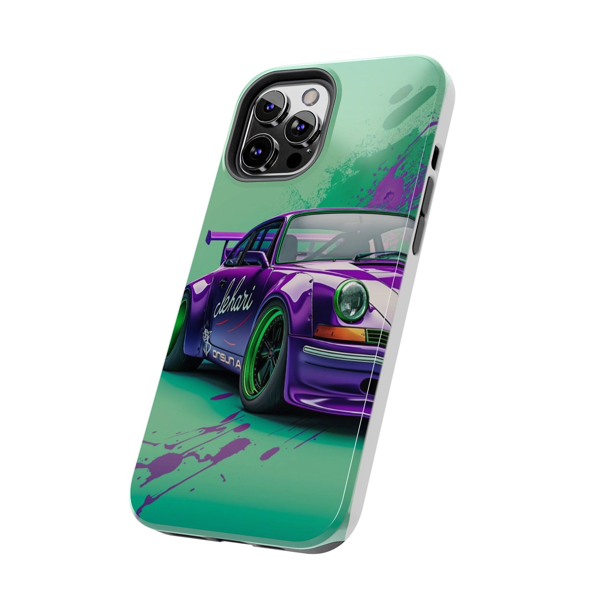 Purple 911 Carerra GT Theme Phone Case for iPhone & Samsung Galaxy Phones