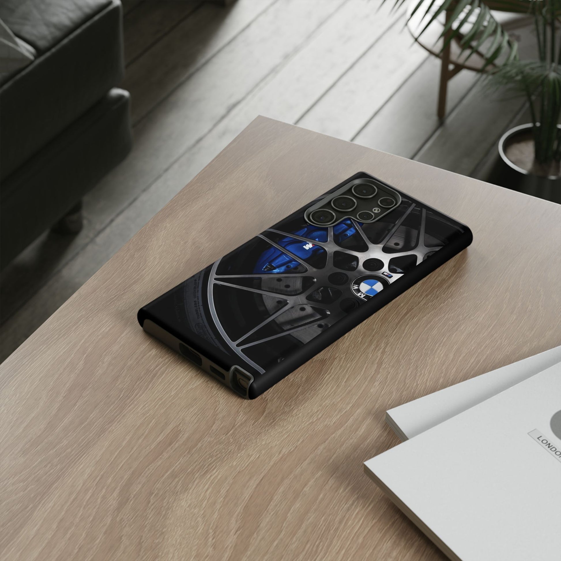 BMW M3 Racing Wheels Tough Cases for iPhones, Samsung, and Pixel