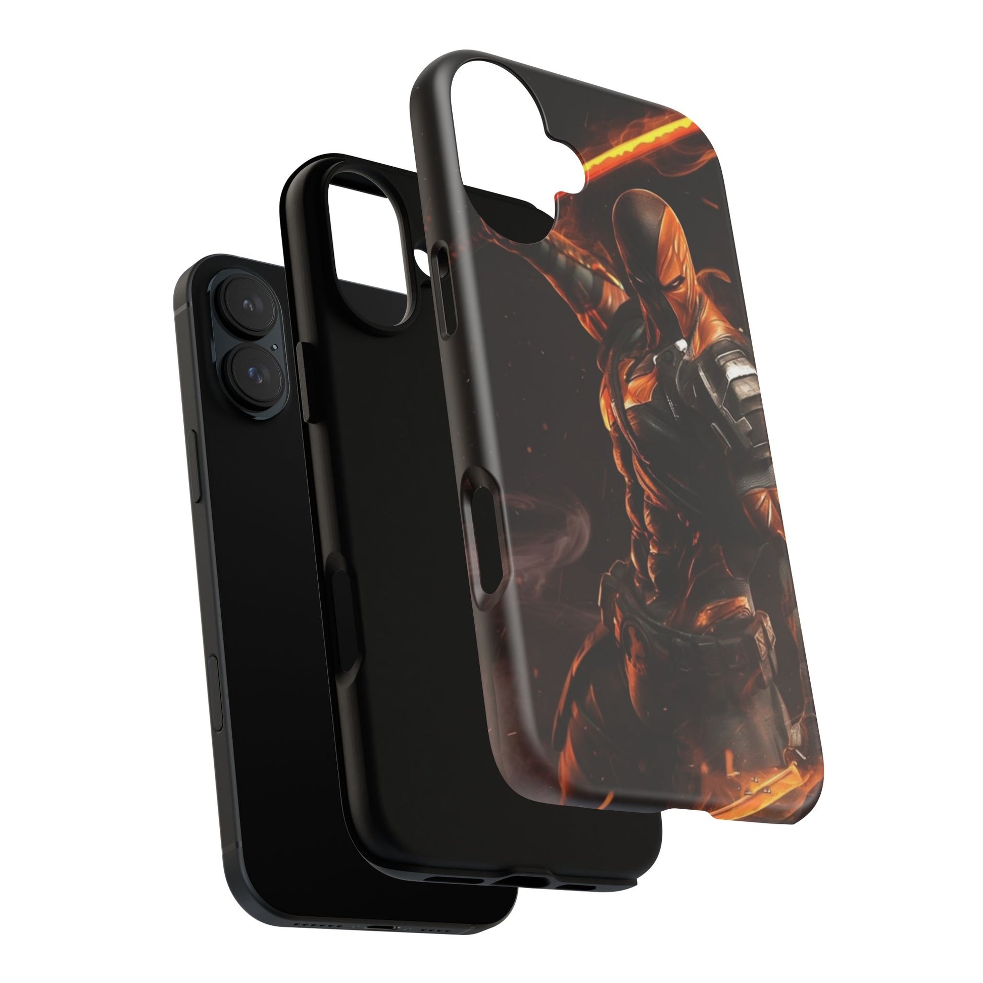 DC Comics Death Stroke Tough Cases for iPhones, Samsung, and Pixel