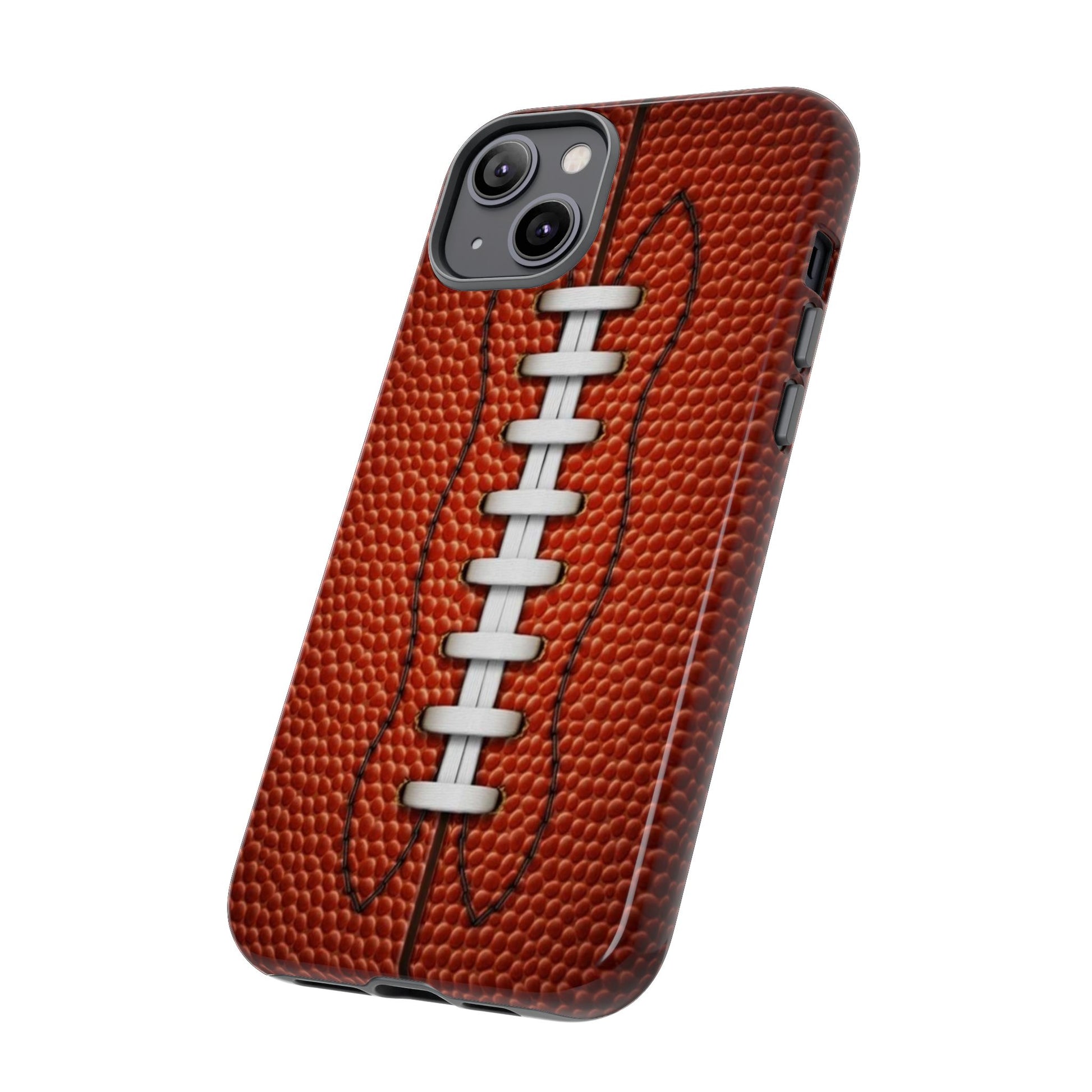 Football Pigskin Print Tough Cases for iPhones, Samsung, and Pixel