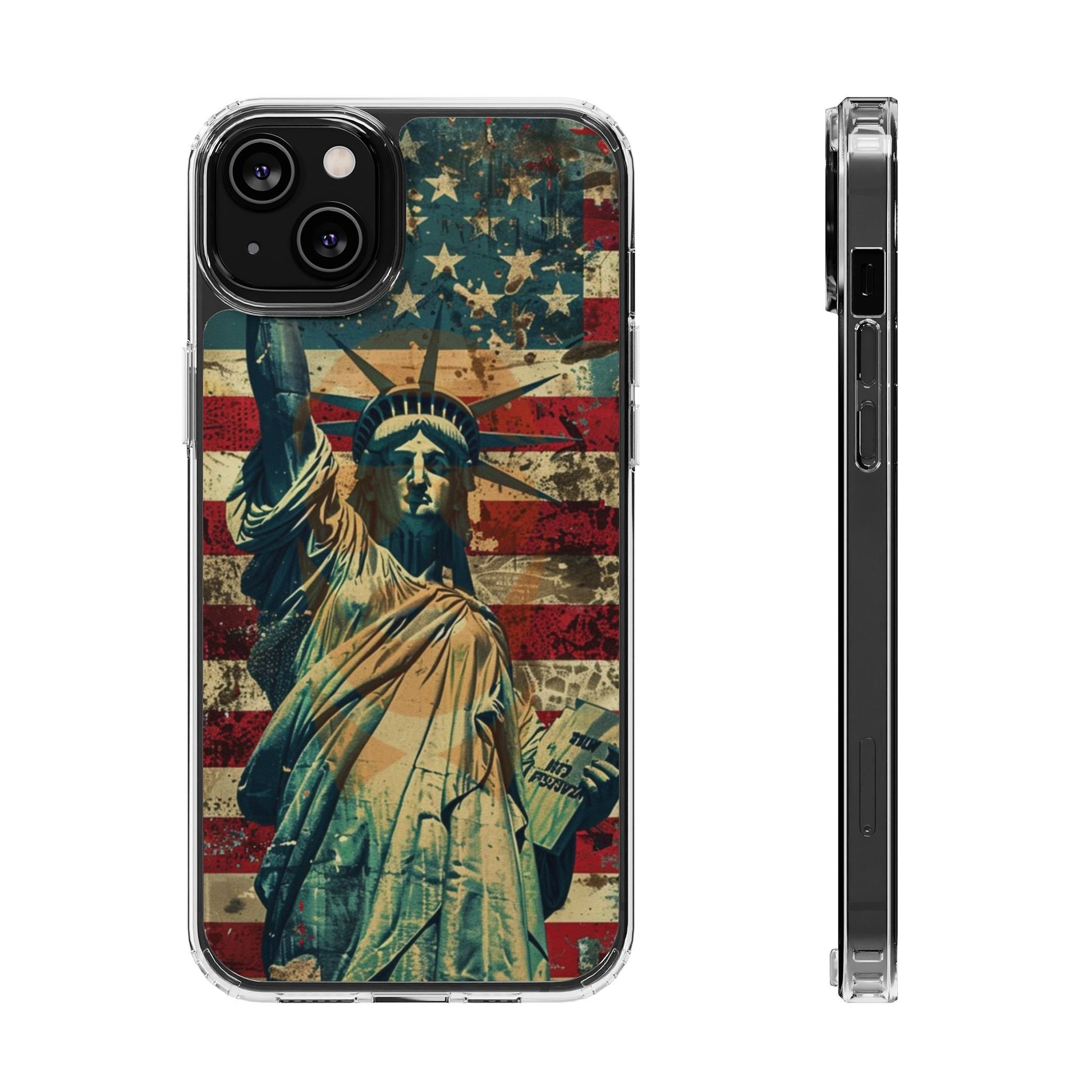 American Iconic Lady Liberty Themed Iphone, Samsung case