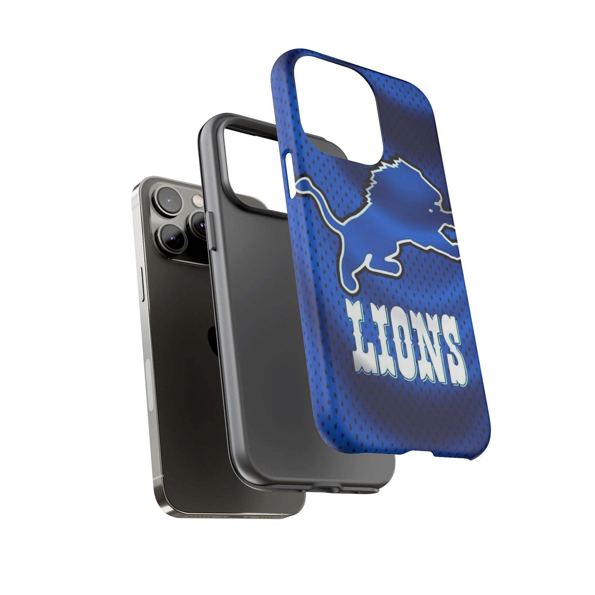 Detroit Lions Football Jersey Phone Case, Tough Cases for iPhones, Samsung, and Pixel