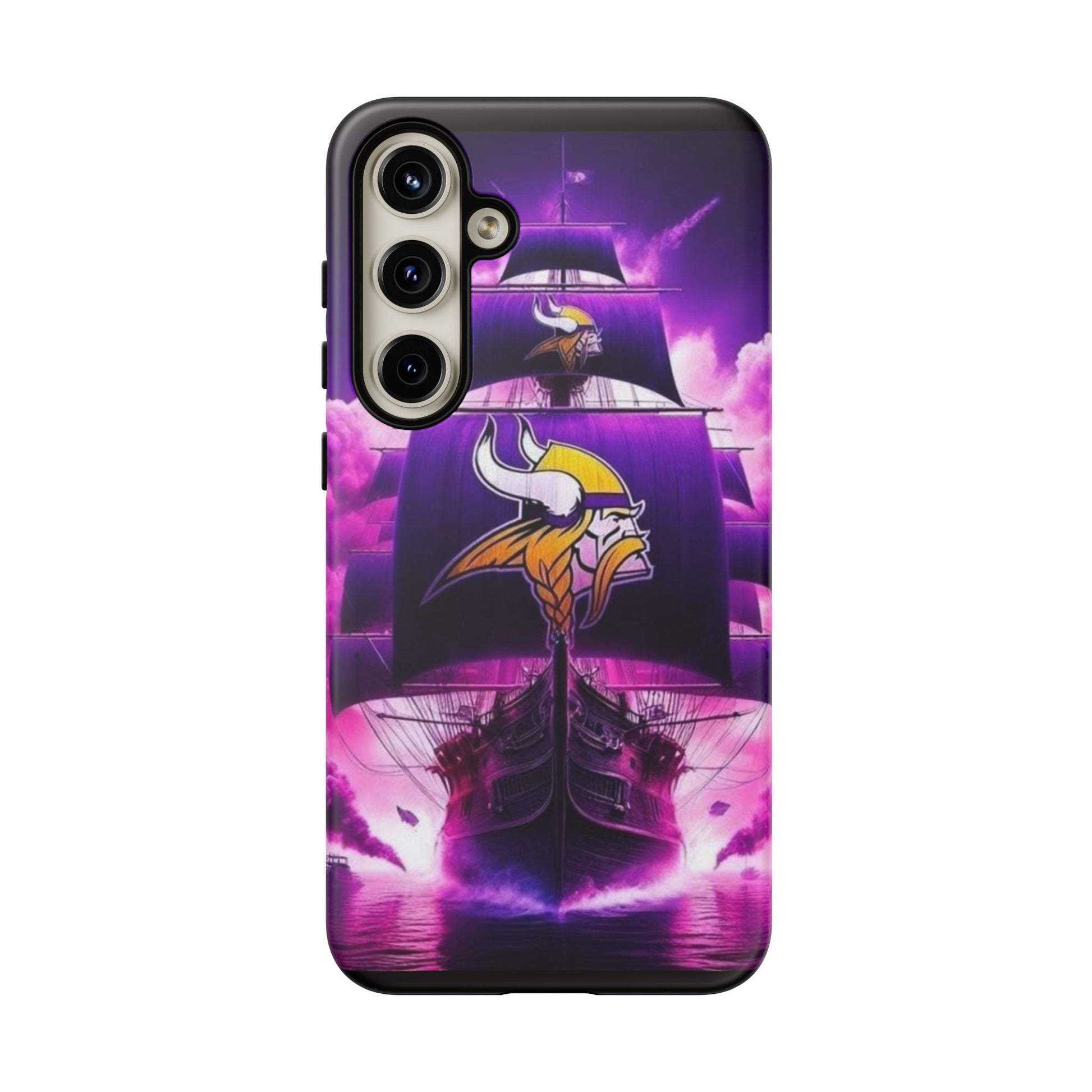 Minnesota Vikings Ship Football Phone Case, Tough Cases for iPhones, Samsung, and Pixel