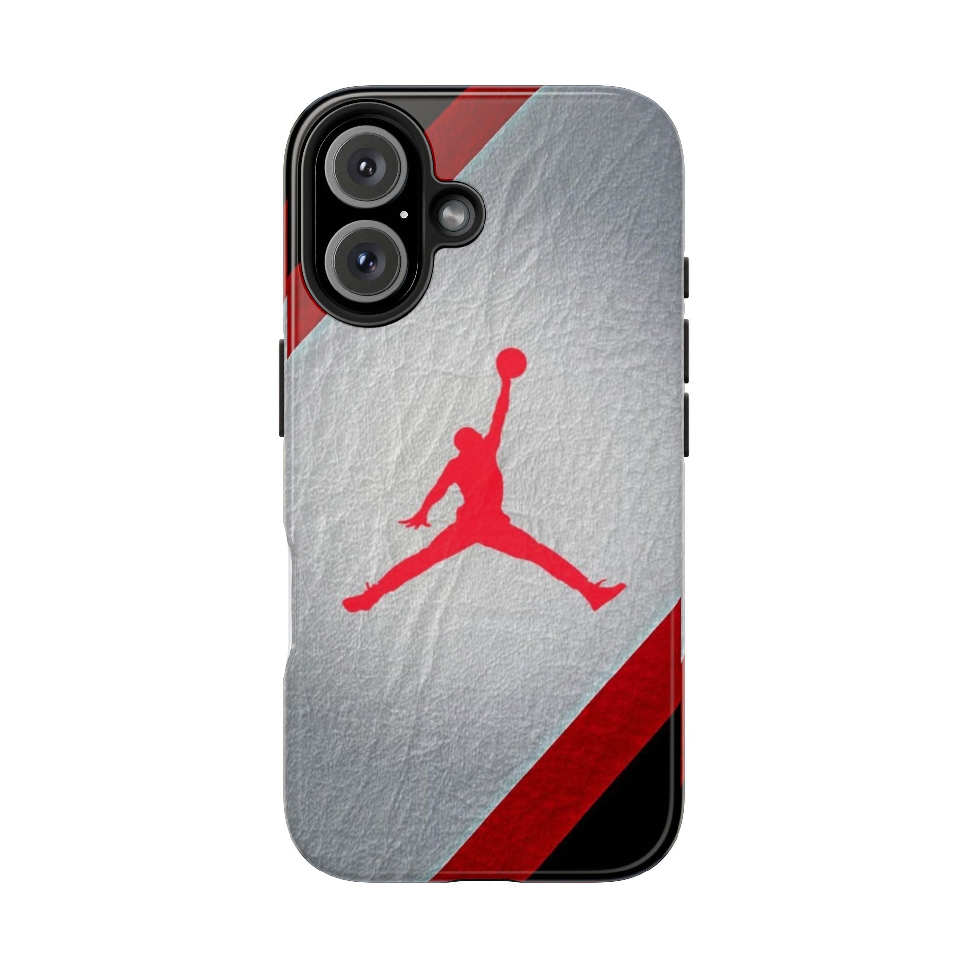 Chicago Red and Black Jumpman Theme Phone Cases for Iphones & Samsung Phones