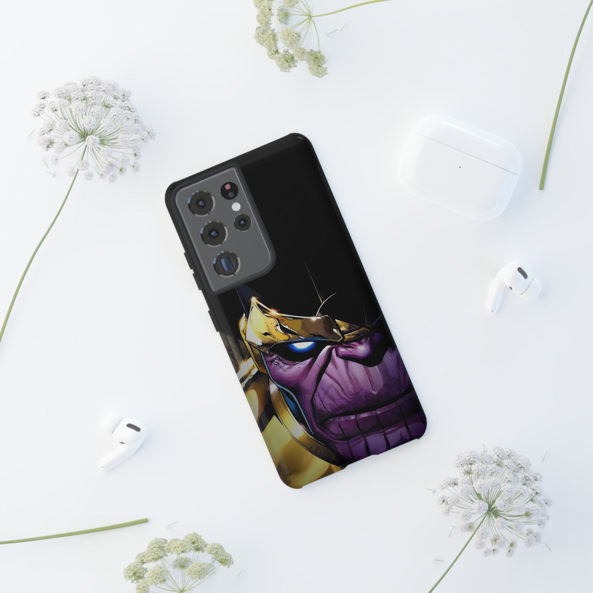 Thanos  Phone Case, Tough Cases, Marvel Comics Phone for iPhones, Samsung, and Pixel