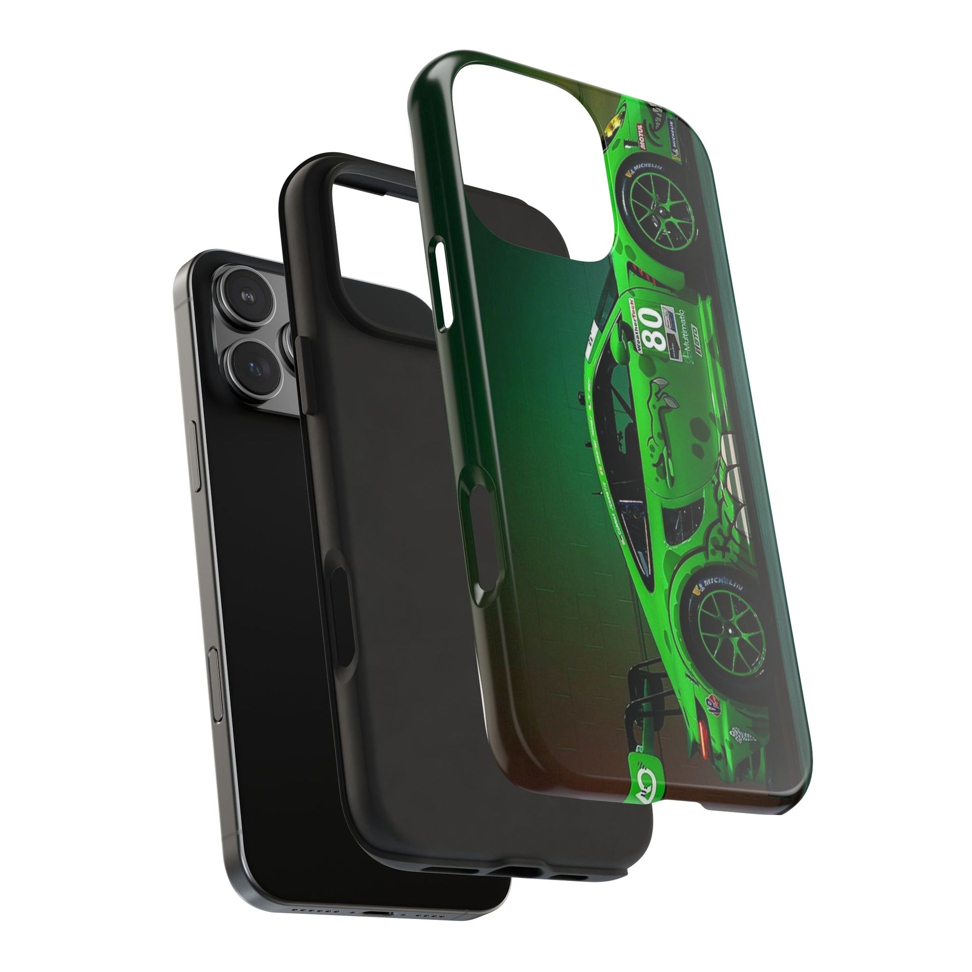 Racing Style Porsche GT Tough Phone Cases for Iphones & Samsung Phones Durable