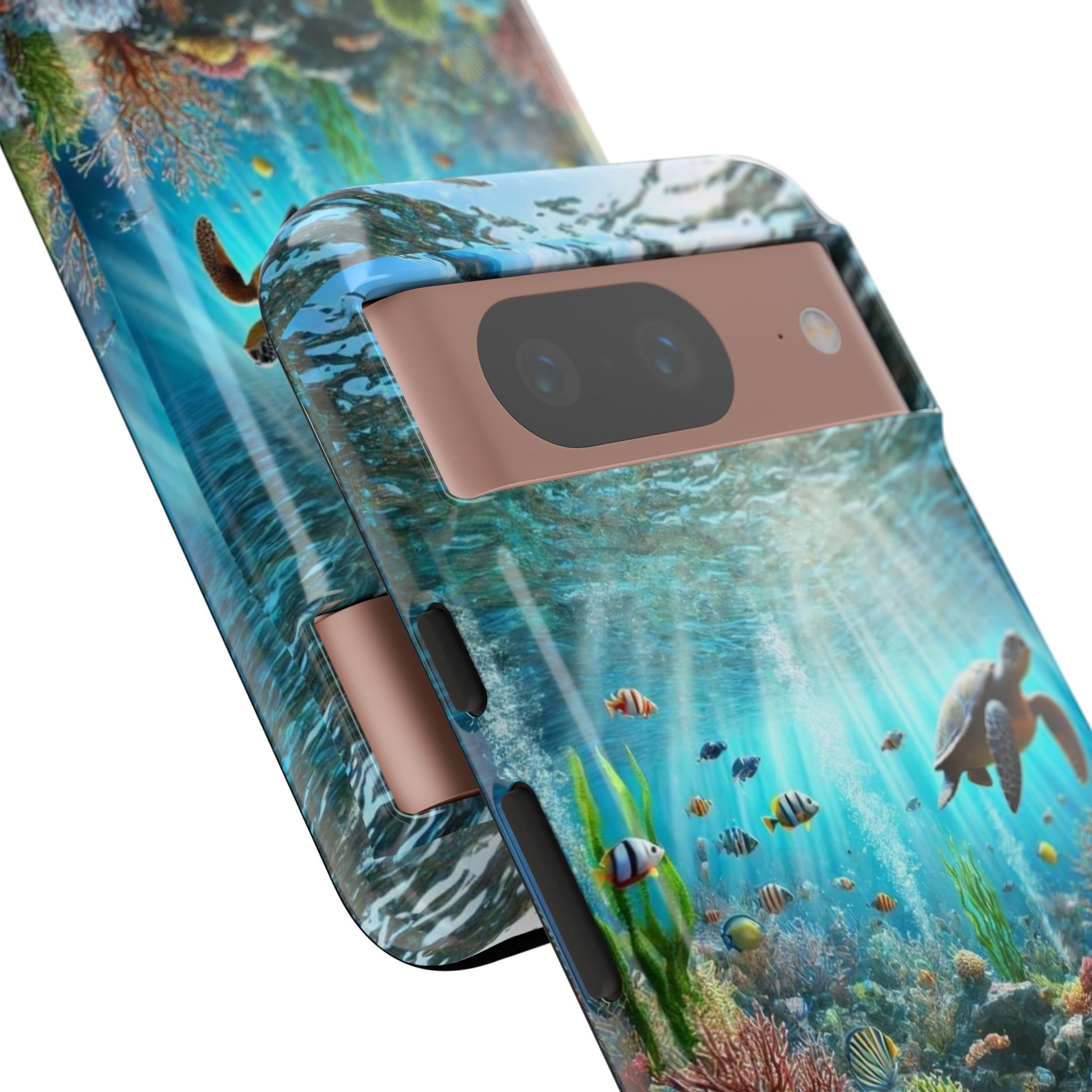 Under Sea Landscape Tough Cases for iPhones, Samsung, and Pixel
