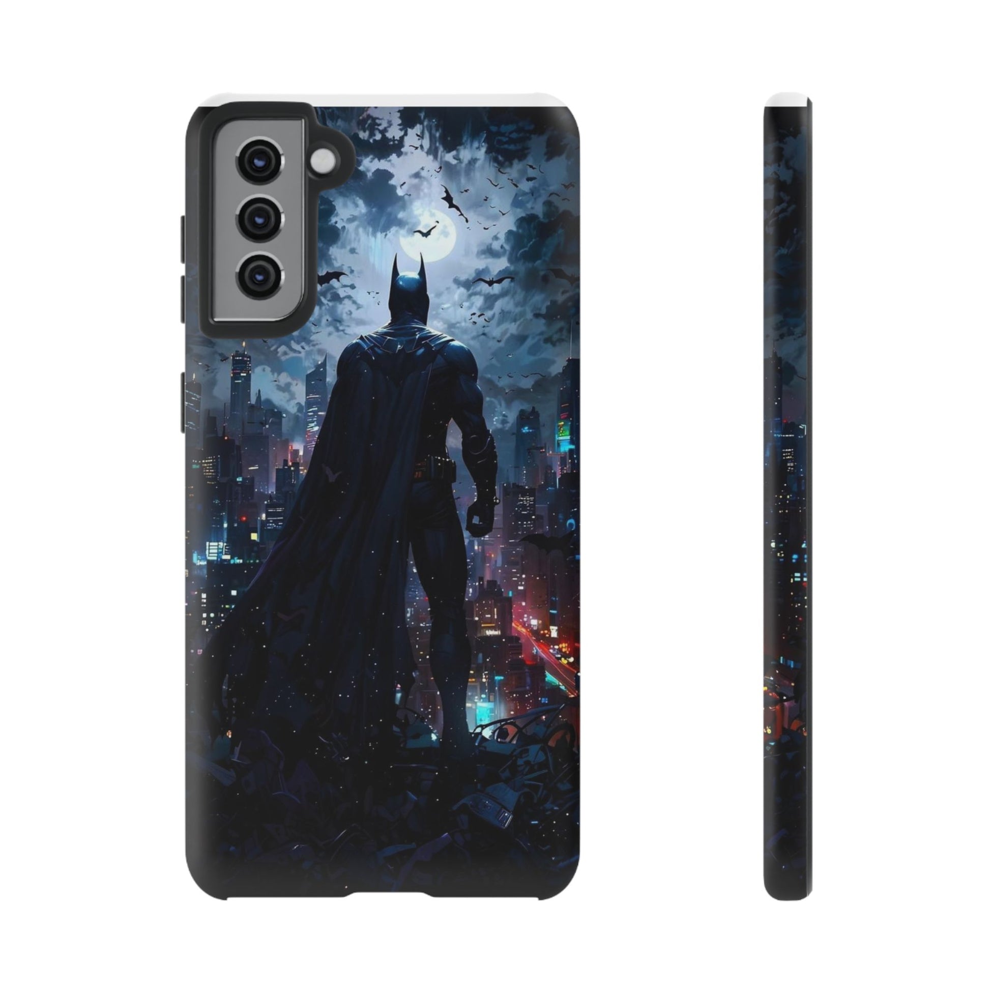 Gotham City Batman Tough Cases for iPhones, Samsung, and Pixel