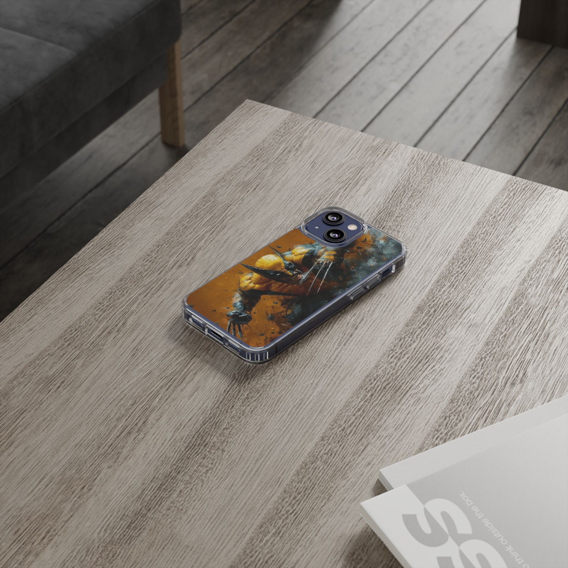 Wolverine Comic Book Art Iphone, Samsung case