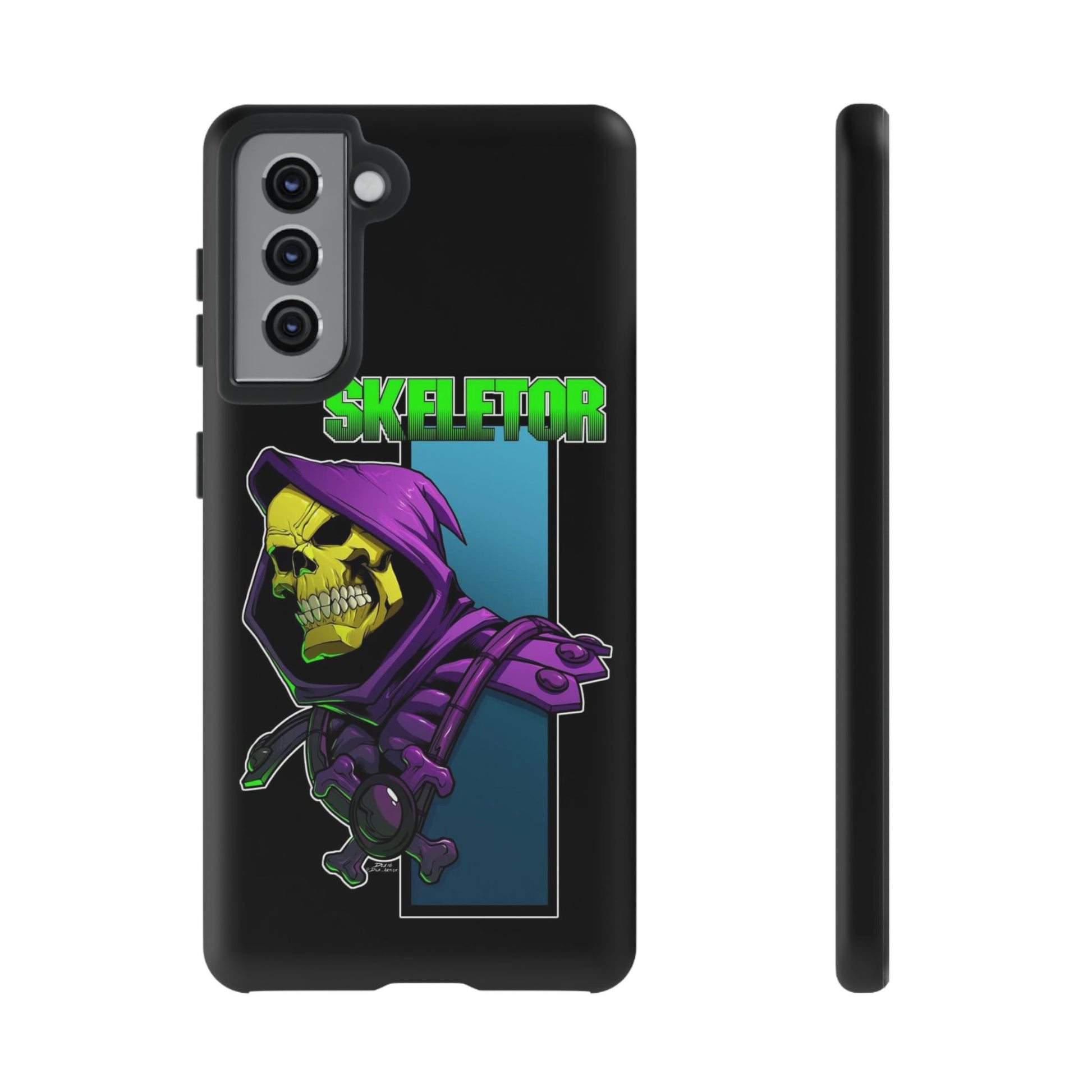 Skeletor Tough Cases for iPhones, Samsung, and Pixel