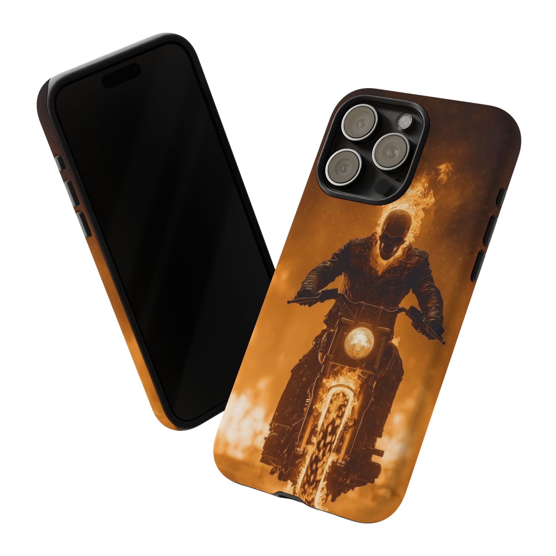 Marvel's Ghostrider Tough Cases for iPhones, Samsung, and Pixel