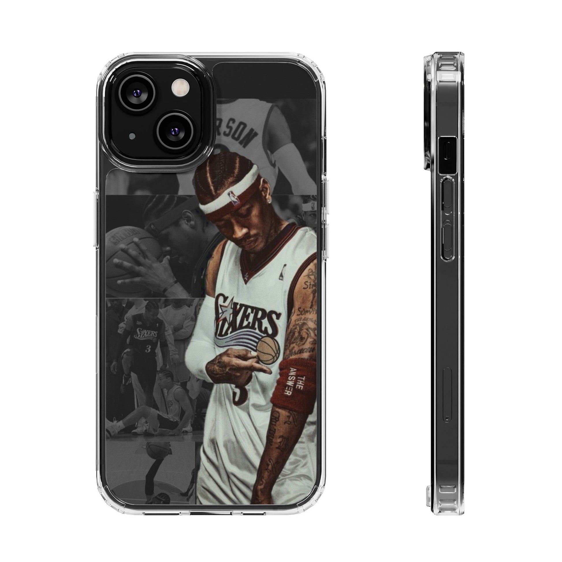 Basketball Phone Case, Iverson Theme, iPhone Samsung, Sports Fan Gift,