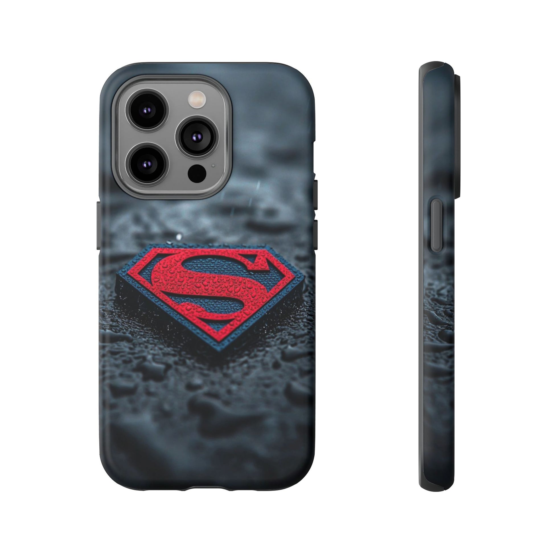 Superman Logo Tough Cases for iPhones, Samsung, and Pixel