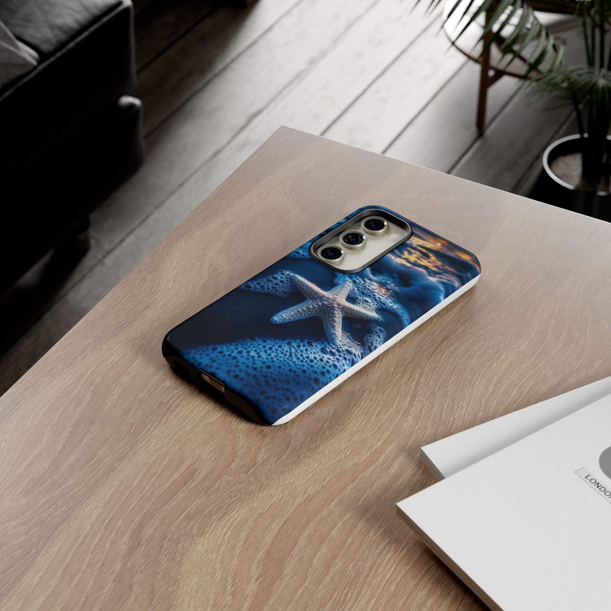 Starfish Beach Tough Cases for iPhones, Samsung, and Pixel