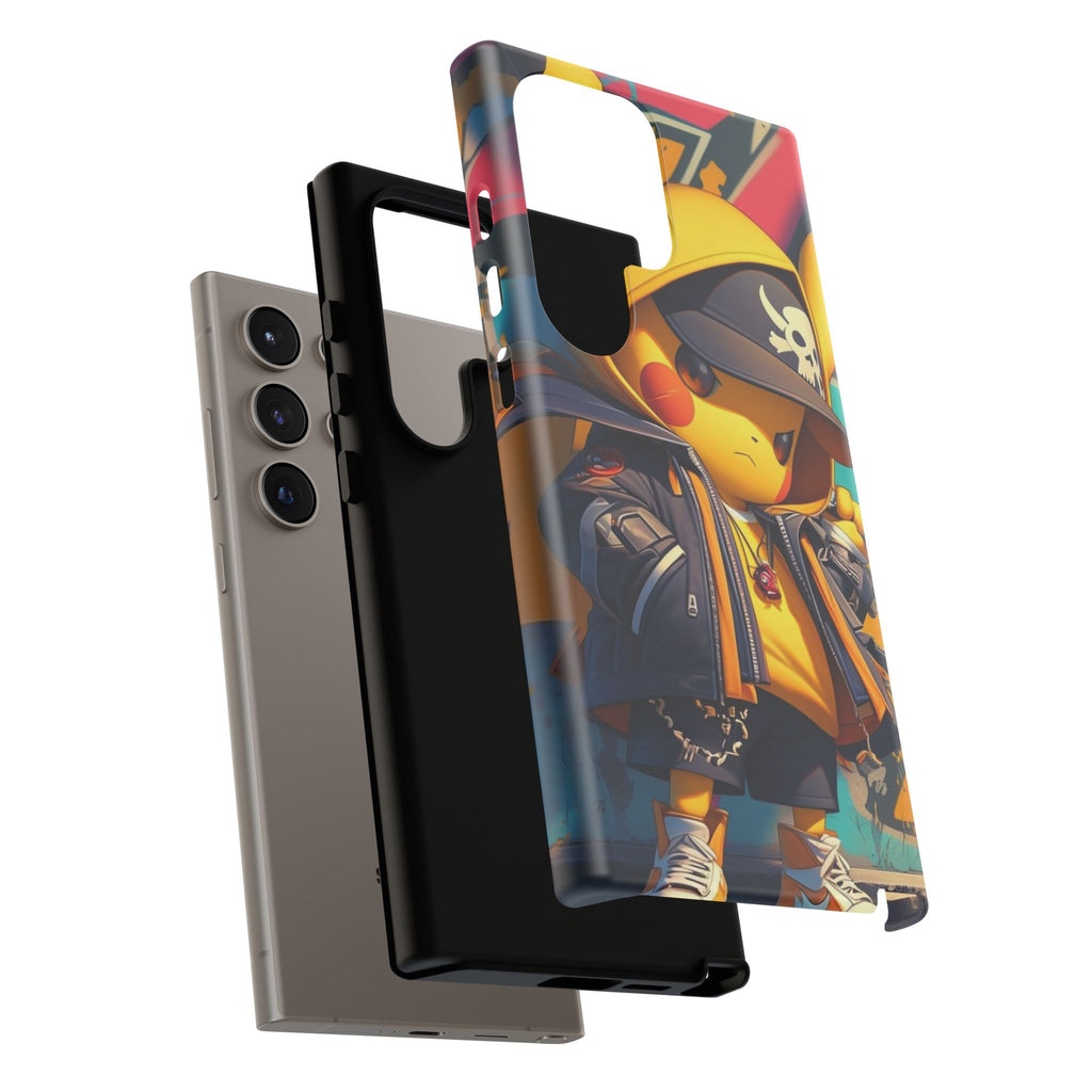 Cute Poke Bear Phone Case, Tough Cases for iPhones, Samsung, and Pixel