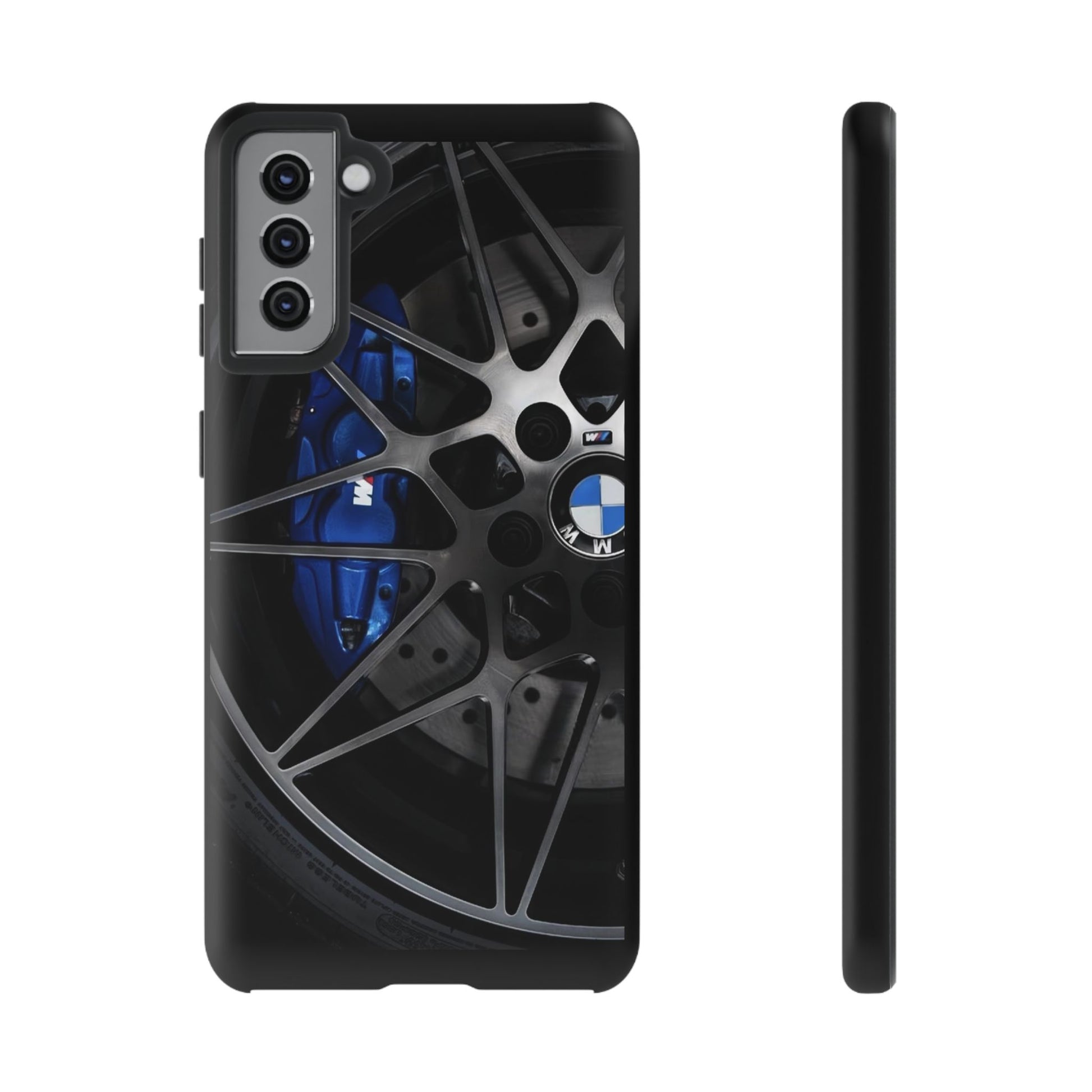 BMW M3 Racing Wheels Tough Cases for iPhones, Samsung, and Pixel