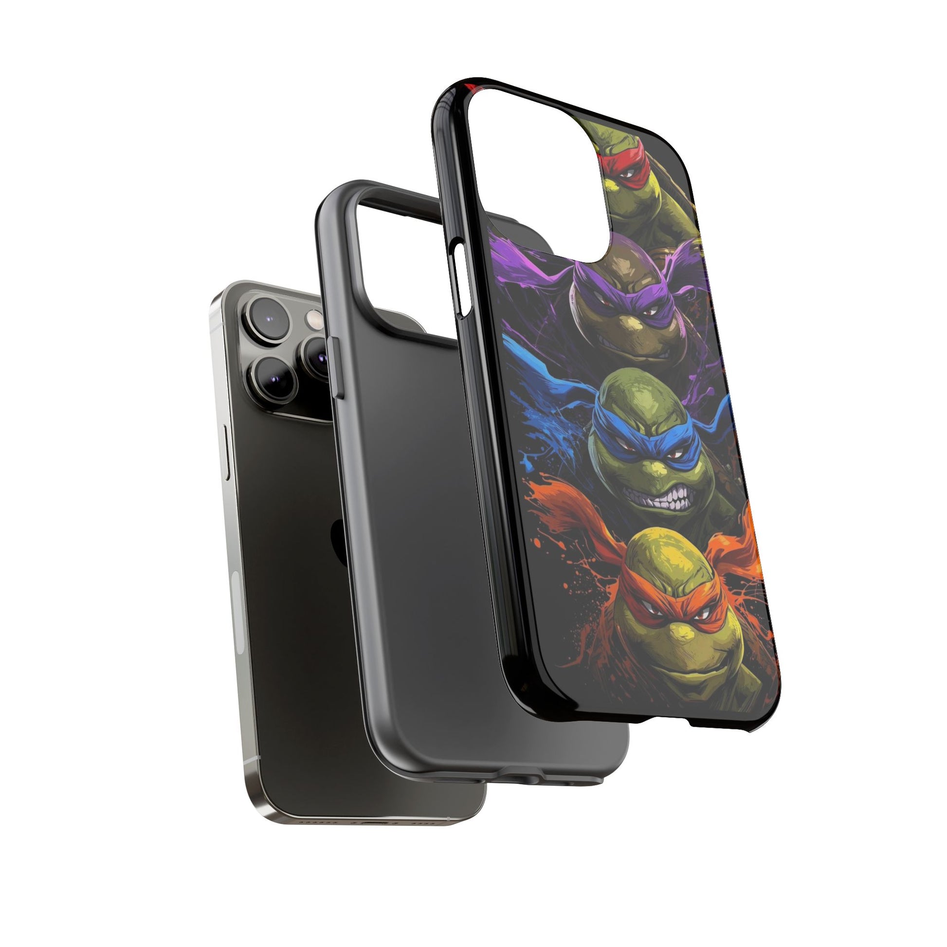 Ninja Turtles Tough Cases for iPhones, Samsung, and Pixel
