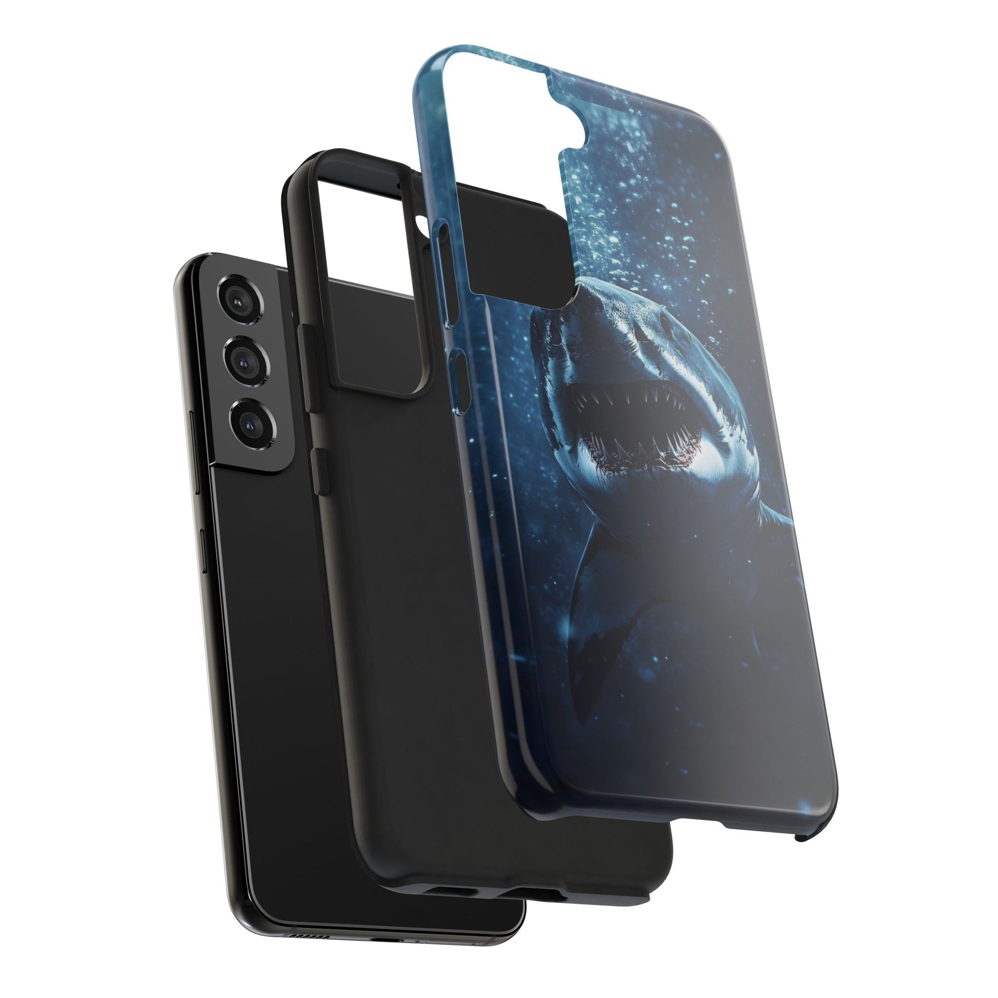 Great White Shark Theme Phone Cases for iPhones & Samsung Phones