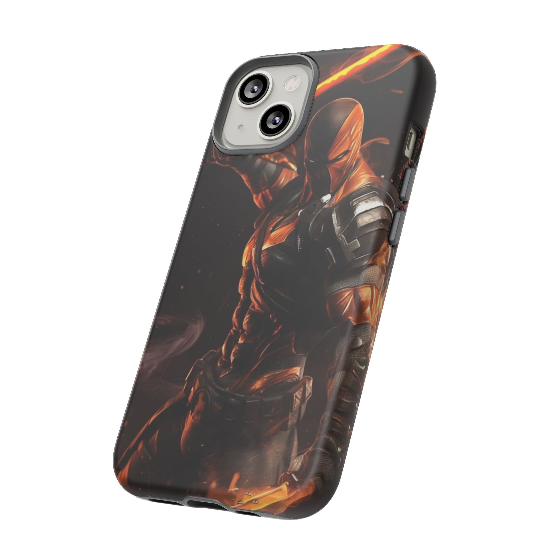DC Comics Death Stroke Tough Cases for iPhones, Samsung, and Pixel