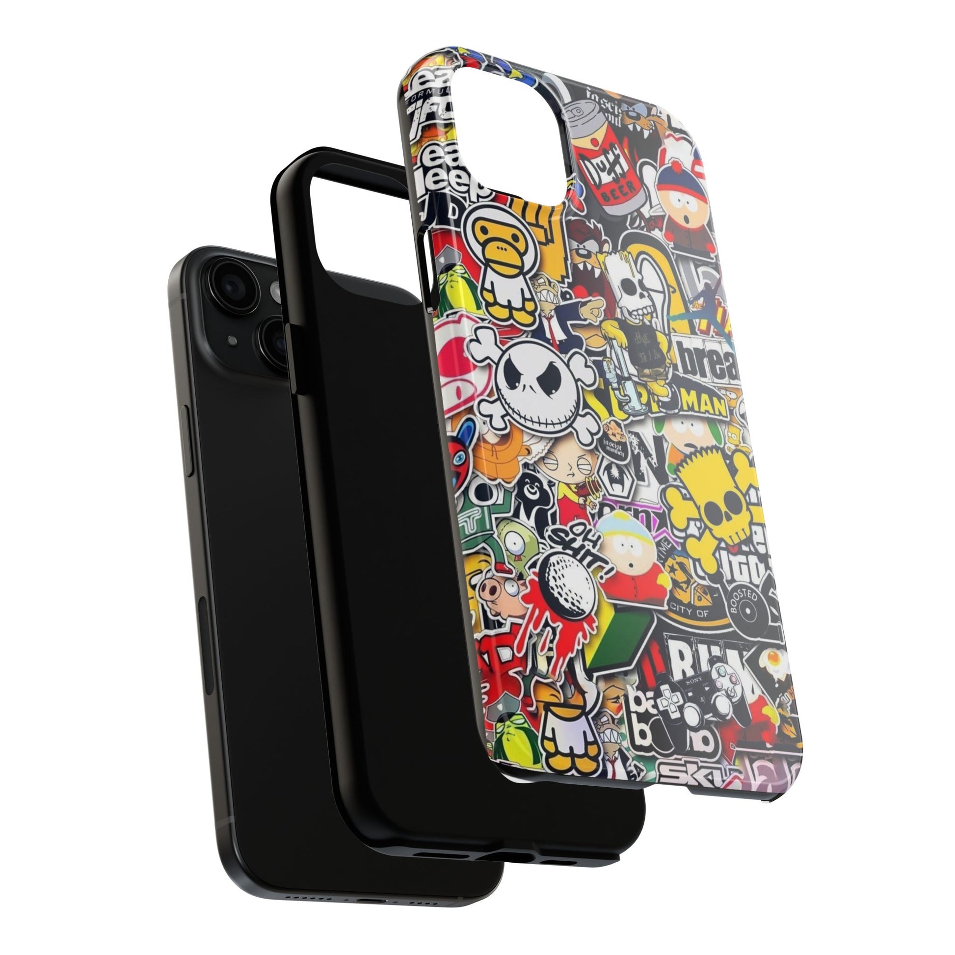 Sticker Bomb Theme Phone Case for iPhone & Samsung Galaxy Phones