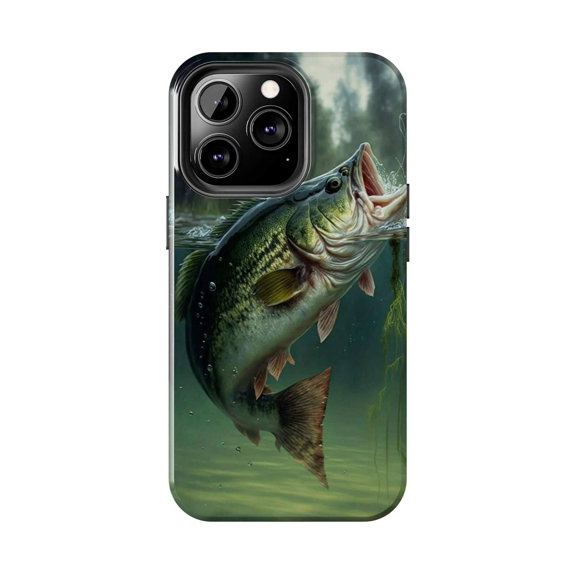 Large Mouth Bass Theme Phone Cases for iPhones & Samsung Phones