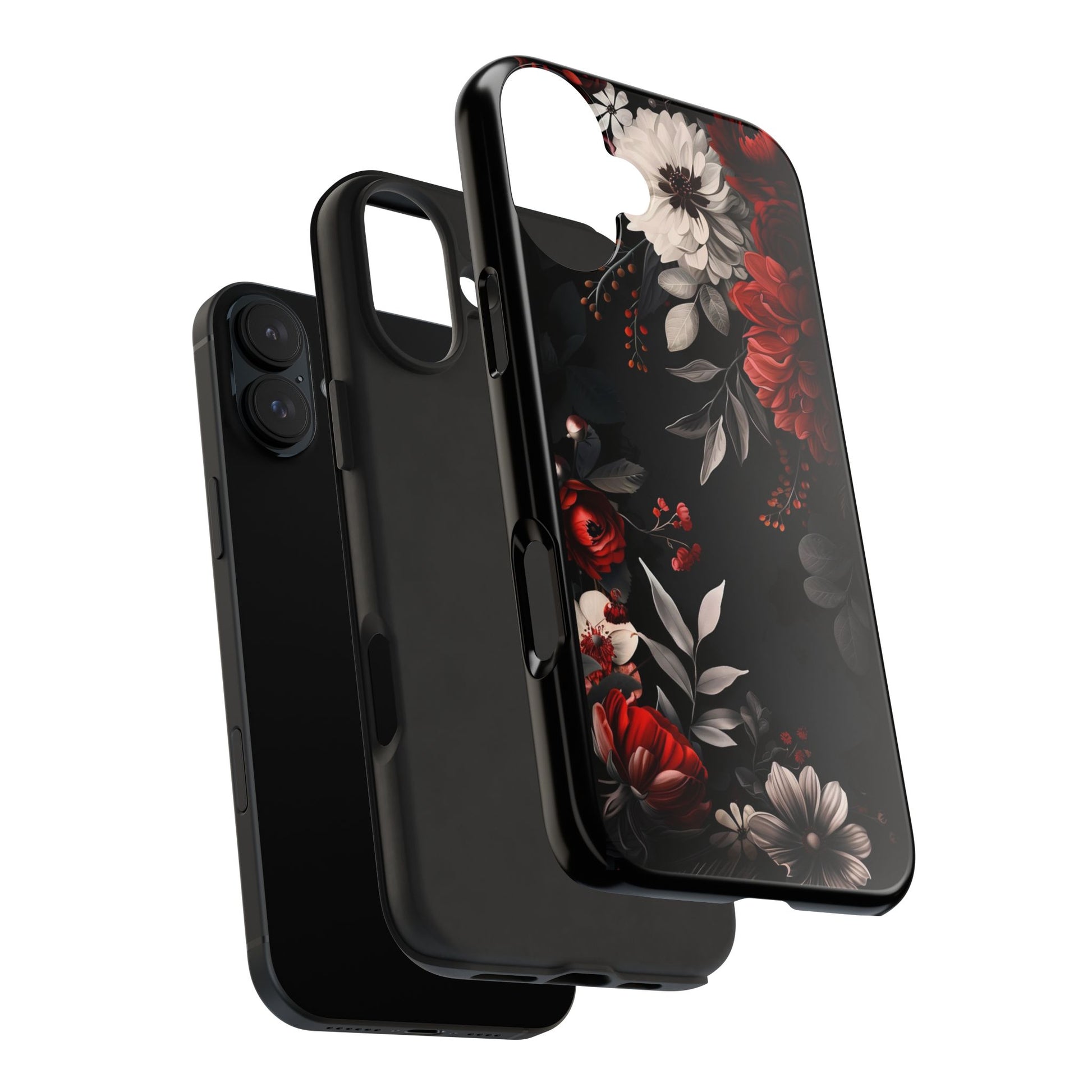Floral Design Tough Phone Cases for iPhone & Samsung Galaxy Phones