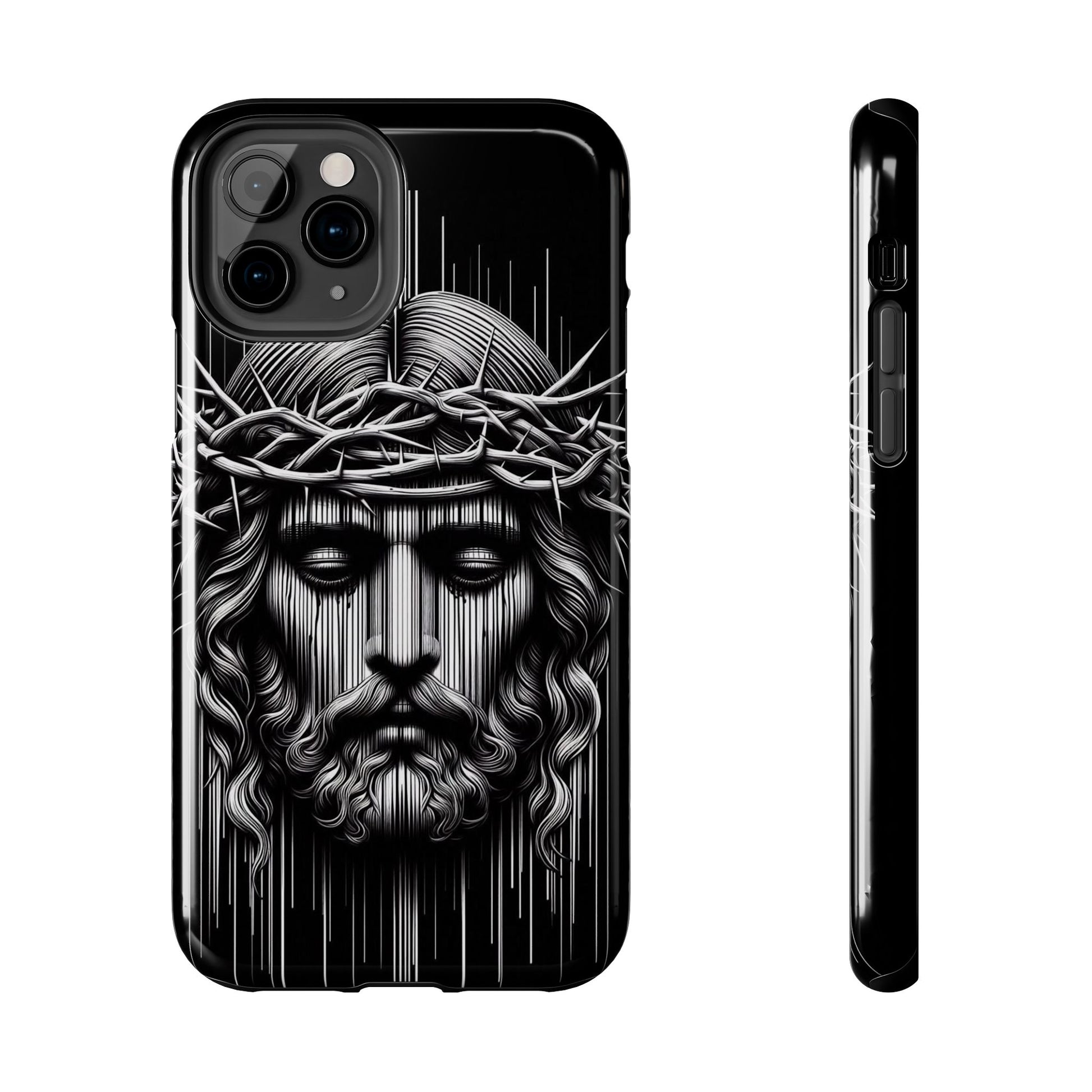 Jesus The King Crown Christian Phone Cases for iPhones & Samsung Phones