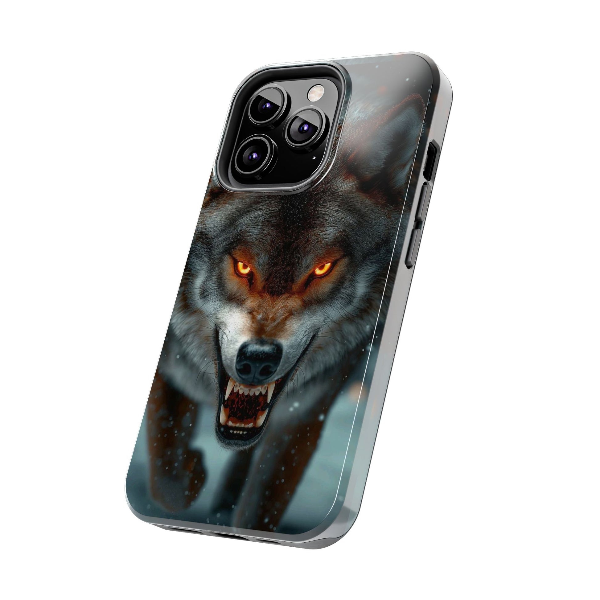 Alpha Male Wolf Themed Tough Phone Cases for Iphones & Samsung Phones