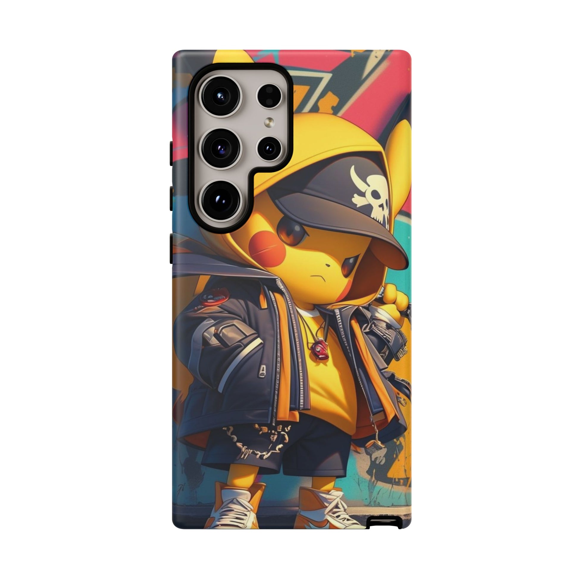 Cute Poke Bear Phone Case, Tough Cases for iPhones, Samsung, and Pixel