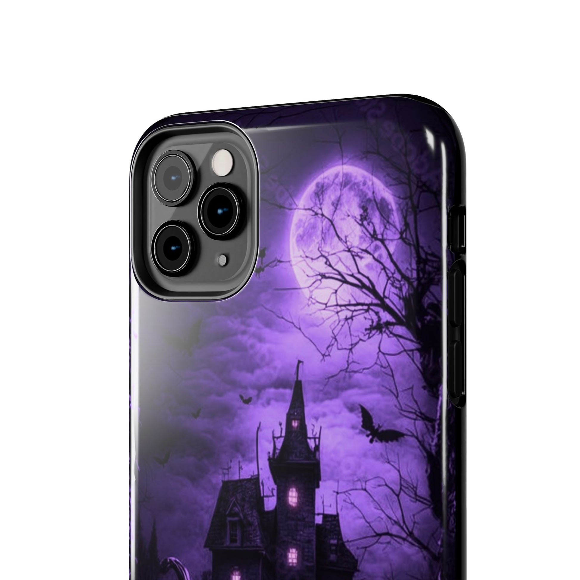 Haunted House Halloween Theme Phone Cases for iPhones & Samsung Phones