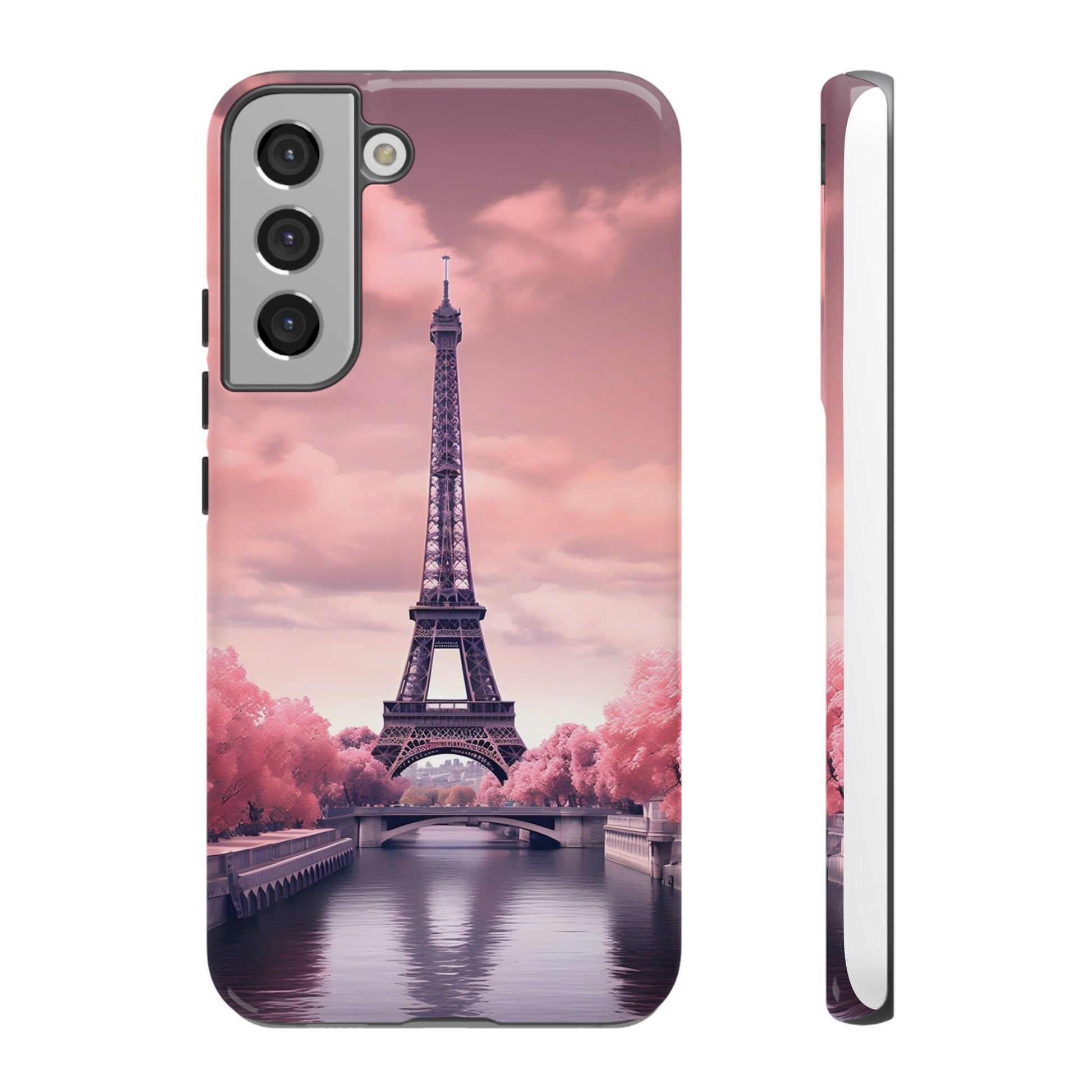 Eiffel Tower Paris Tough Cases for iPhones, Samsung, and Pixel