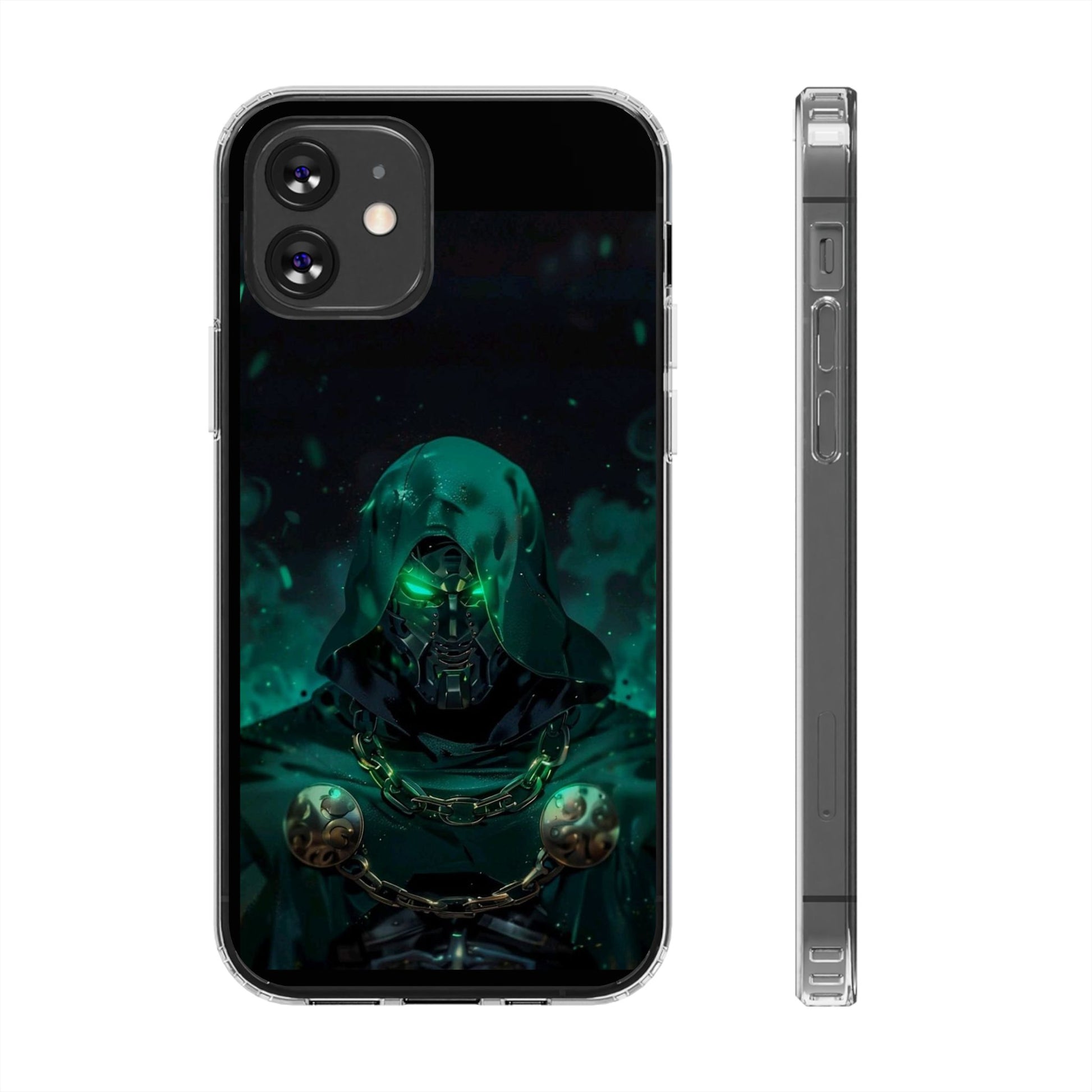 Phone Case, Comic Book Villain Themed Von Doom, Superhero Phone Cover, Geeky